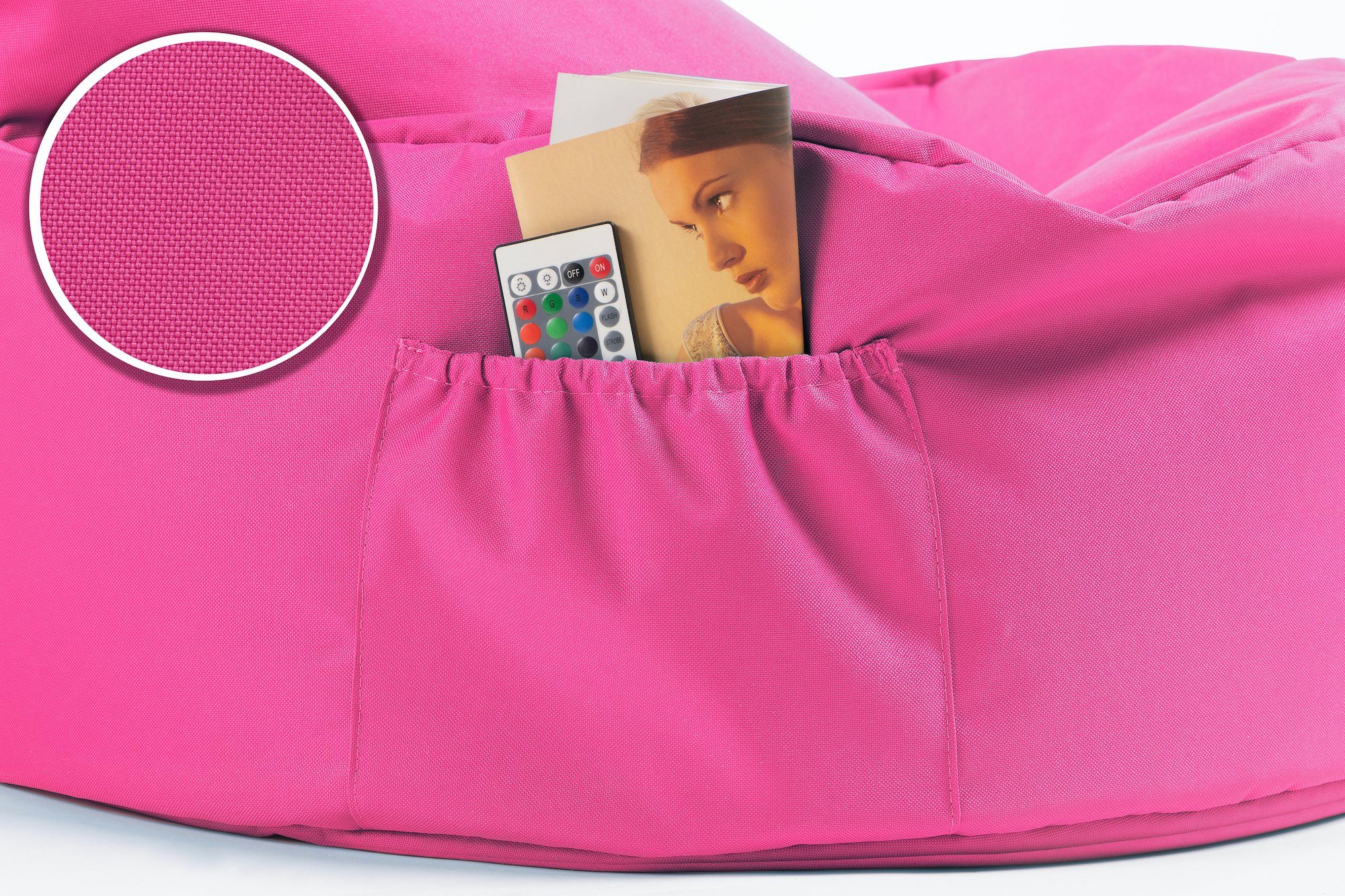 sunnypillow Sitzsack Gaming Sitzsack XXL mit Styropor Füllung für Kinder & Erwachsene – Bild 3 von 5