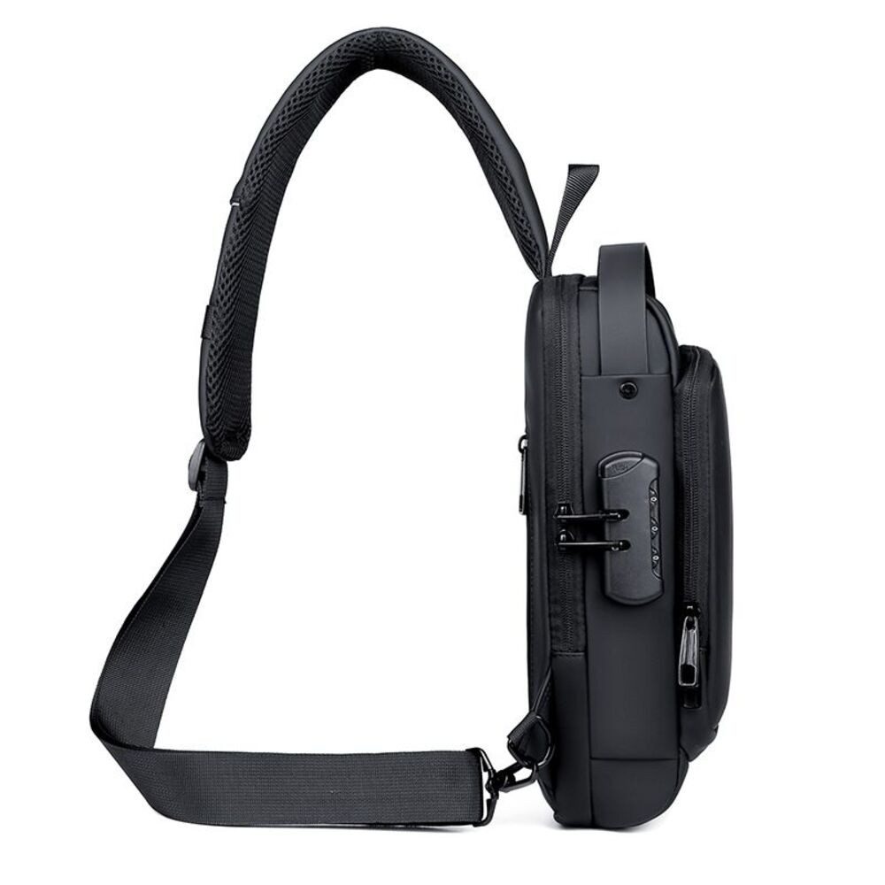 PRESO BAG Umhängetasche Brusttasche, Crossbody Bag, Umhängetasche, Herren Brusttasche, Weihnachtsgeschenk, Herrengeschenk, Hochwertige Verarbeitung