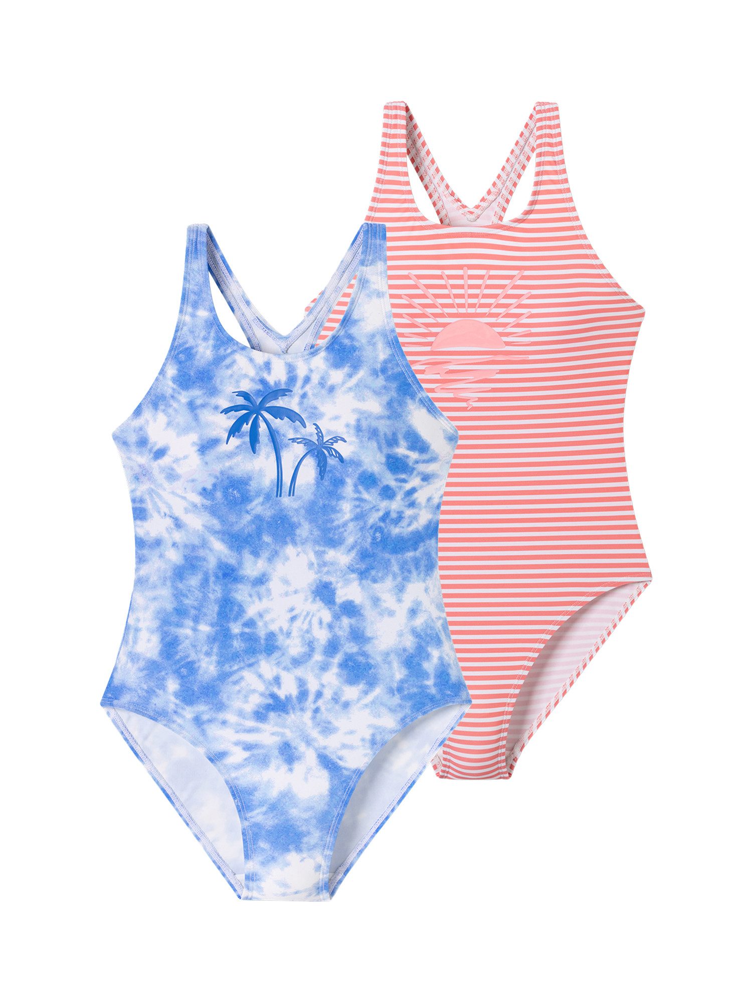 Schiesser Badehose Aqua Teens Girl (2-St) Schwimmhose, Schwimmshorts, Badebekleidung