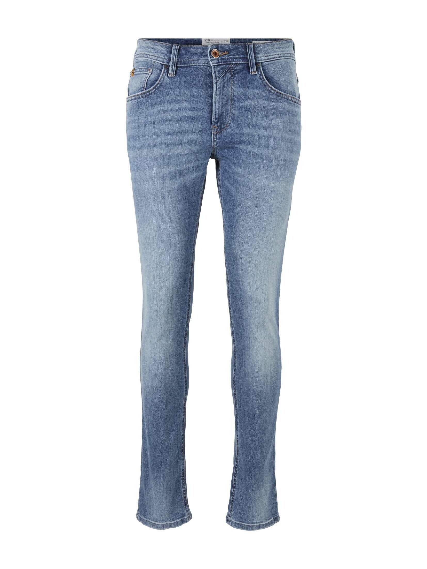 Culver Jeans Denim Skinny mit TAILOR Straight-Jeans Bio-Baumwolle TOM