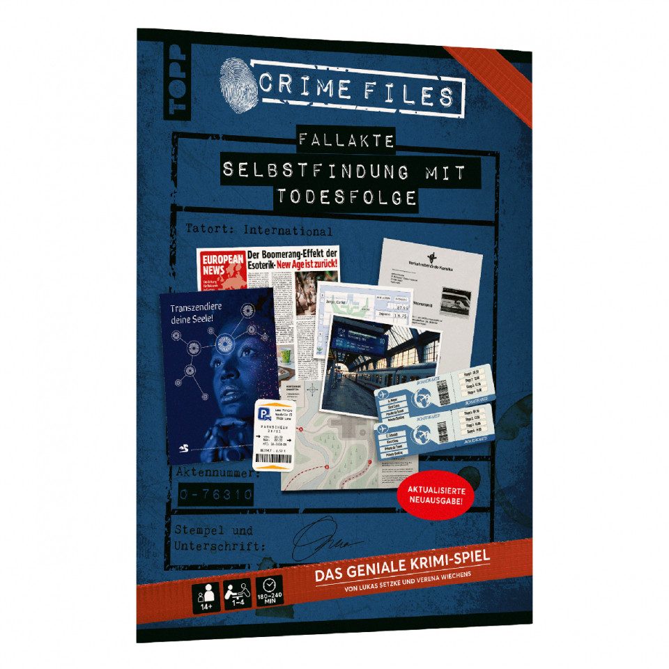 frechverlag Spiel, Crime Files – Fallakte - Selbstfindung mit Todesfolge - deutsch