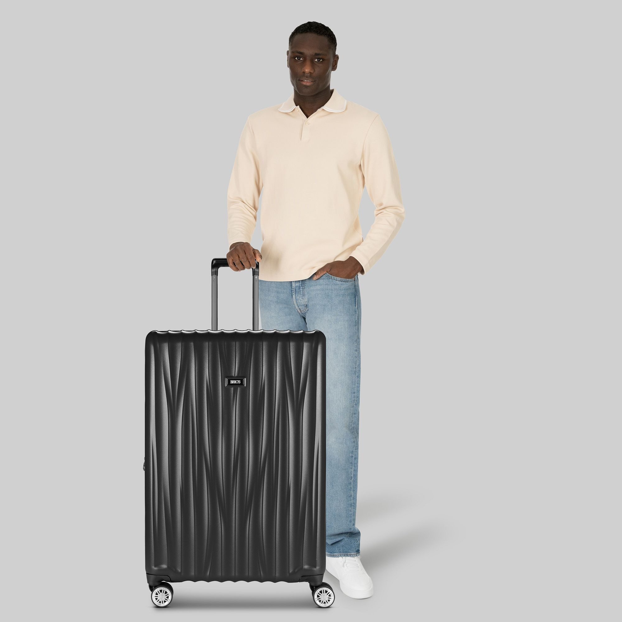 Bric's Hartschalen-Trolley Cervia 2.0, 4 Rollen, Polypropylen