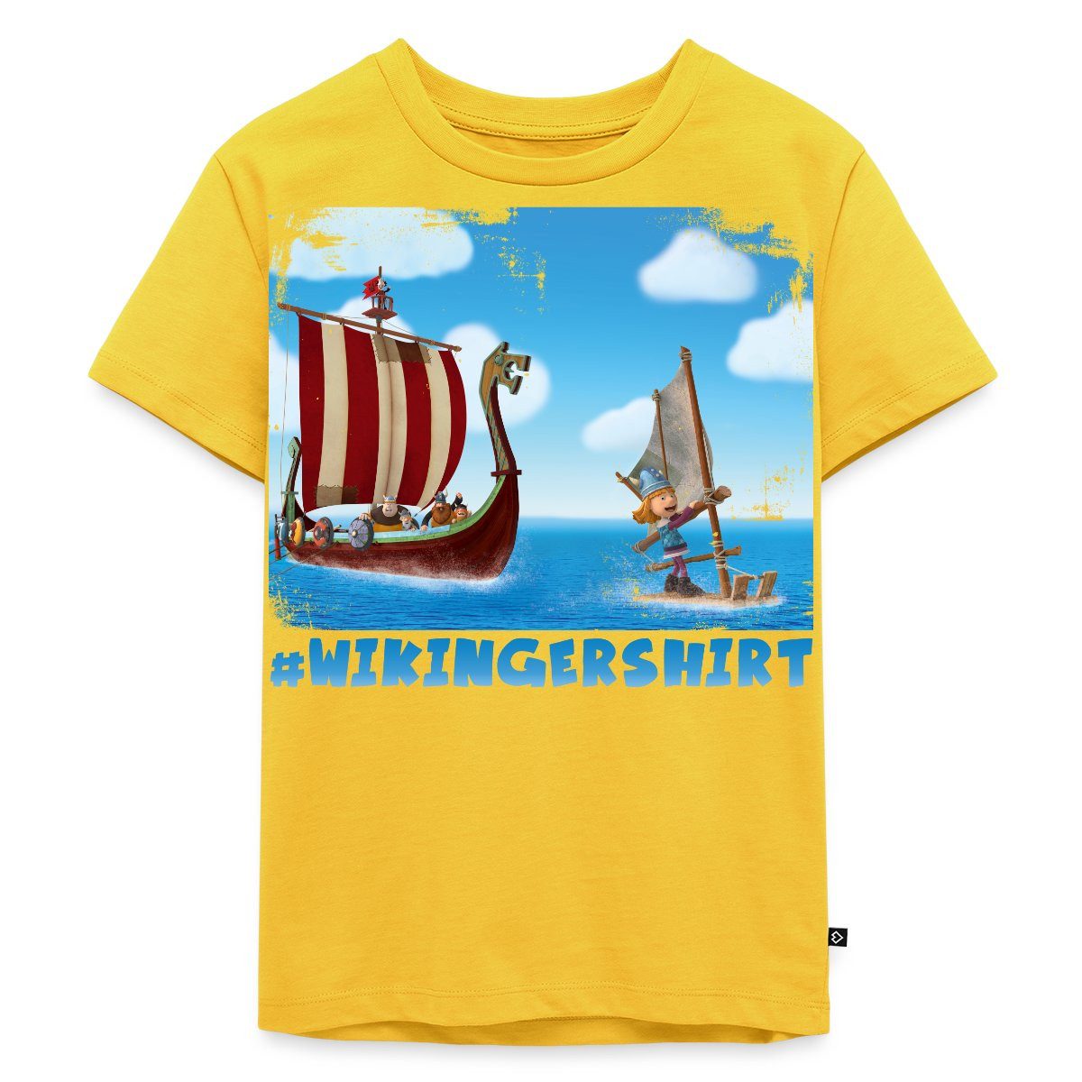 T-Shirt Wickie Und Die Starken Männer Wikingershirt Kinder Premium T-Shirt