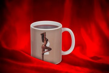 Haus und Deko Geschirr-Set Tasse Becher Stripper Boy oder Girl Zauber Effekt Keramik Kaffeebecher (1-tlg), Keramik