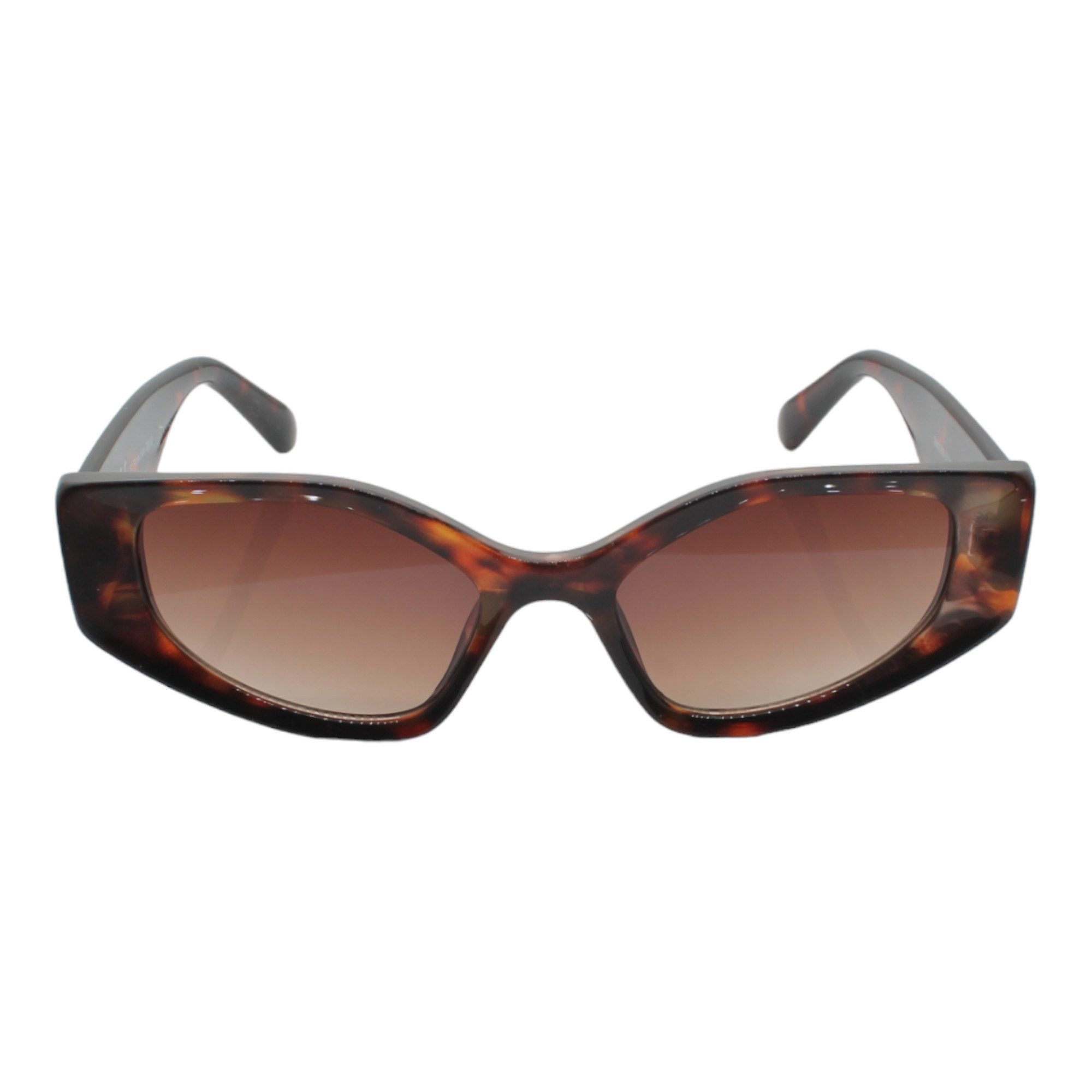 LUXXADA Sonnenbrille (Sonnenbrille Damen Cateye Oversize Breit Modern Eckig Groß) Damen Brille Katzenaugen mit dicken Rand Festivalbrille