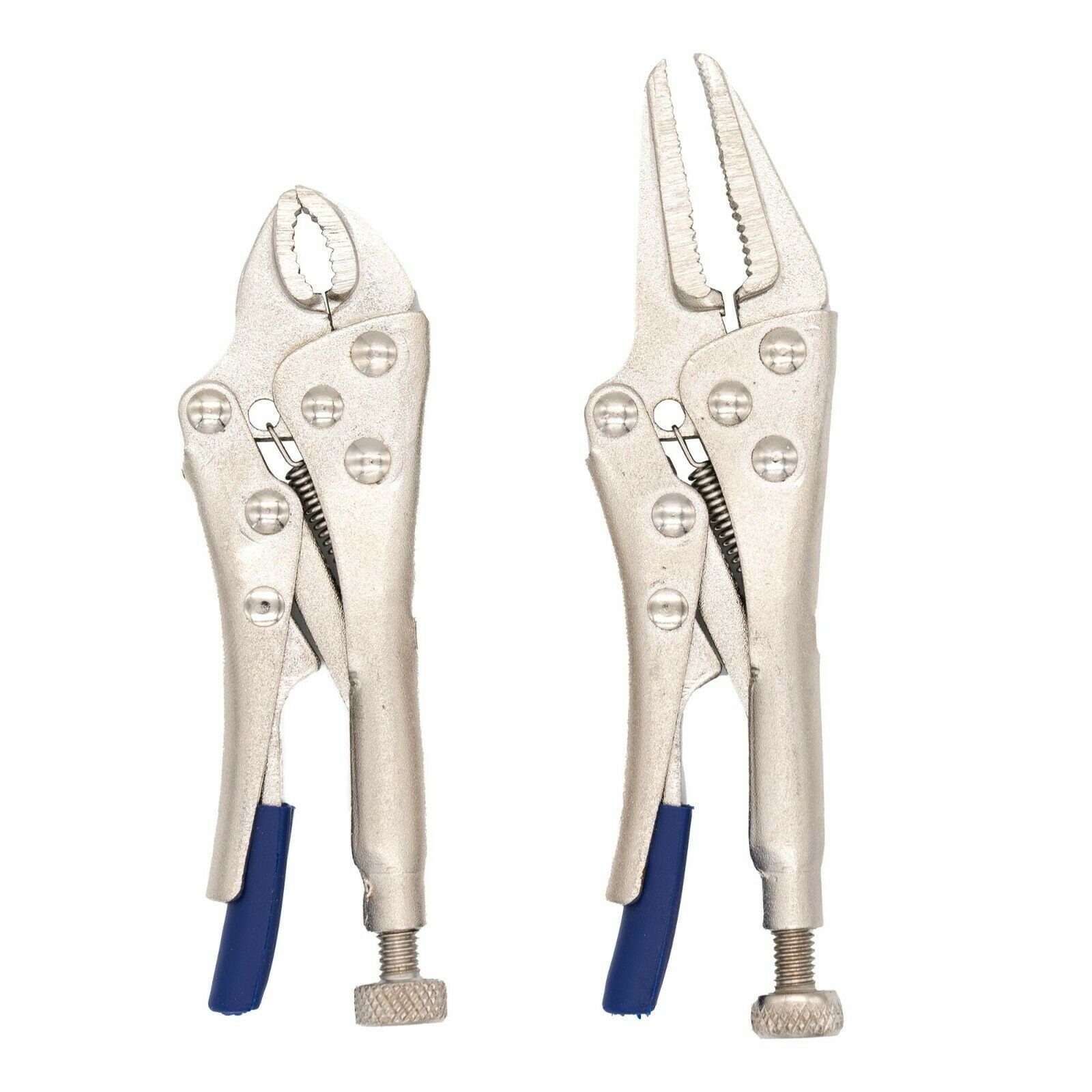BENSON Crimpzange 2x Gripzange Feststellzange Langbeckzange Set, 2-tlg., Klemmzange, Gripzangen, Schweißzange