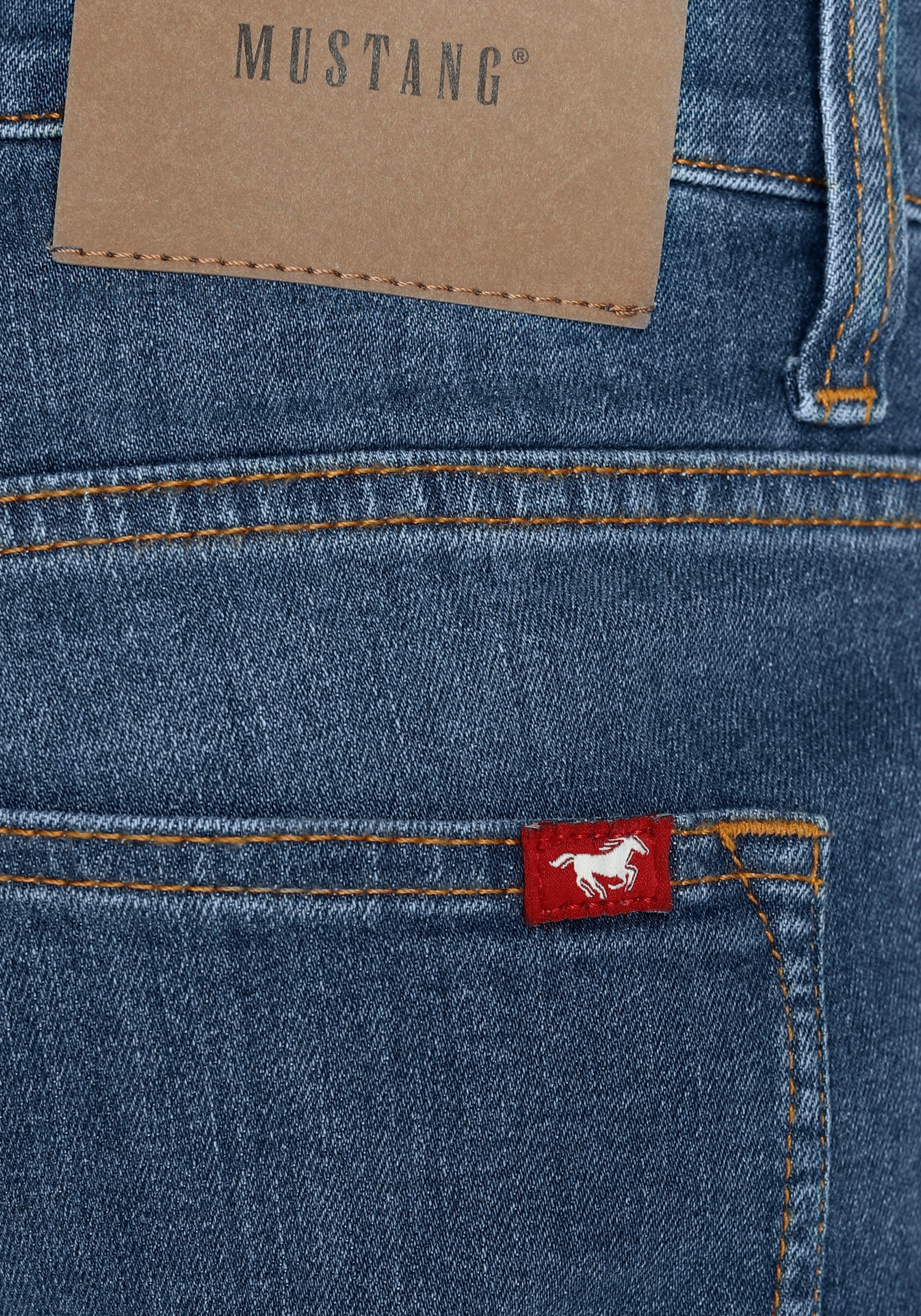 MUSTANG BOOTCUT STYLE blue OREGON Bootcut-Jeans dark wash