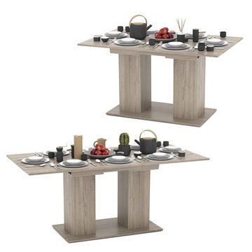 Vicco Esstisch Esszimmertisch ausziehbar DIX 140 - 180 cm Sonoma