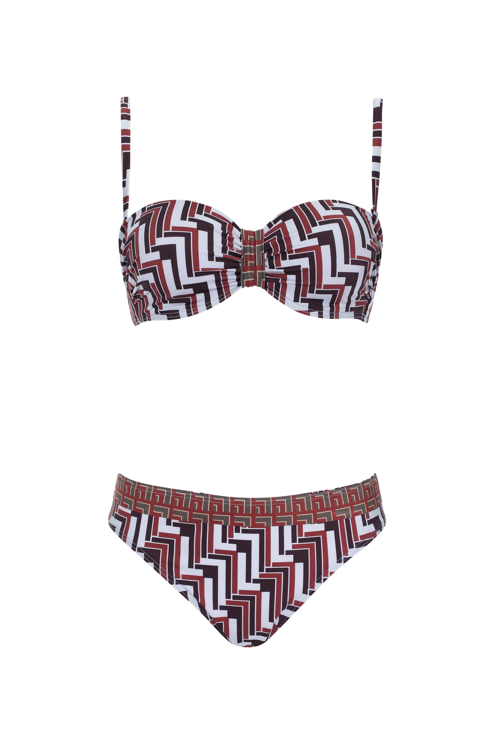 Olympia Triangel-Bikini Bikini DUNKELROT