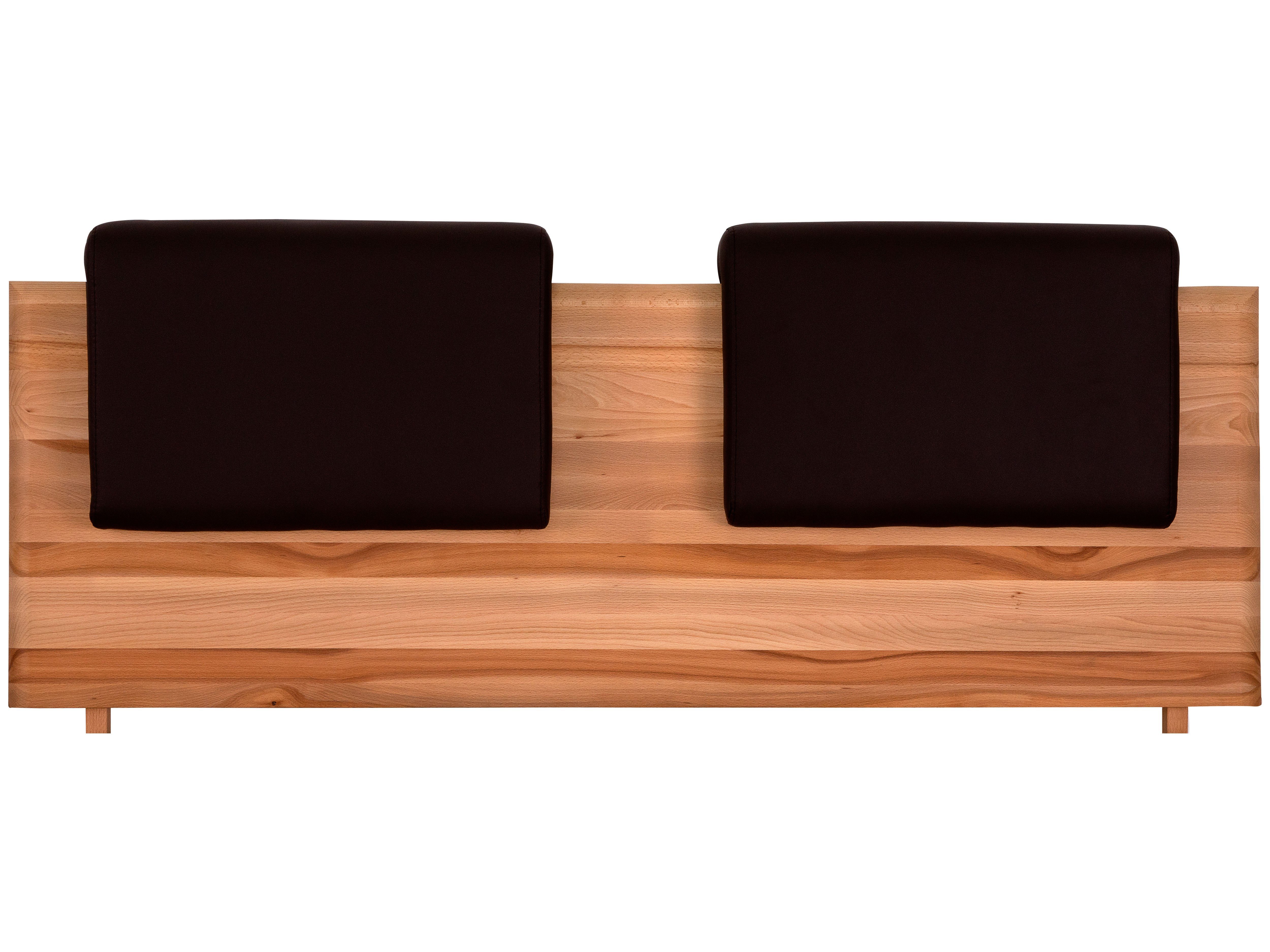 fornera Multi-Stützkissen f30, 2er Set, hochwertiges Kunstlederkissen