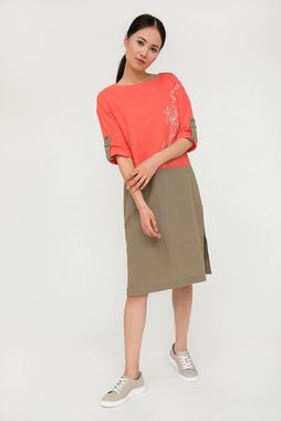 Finn Flare Jerseykleid in zweifarbigem Design