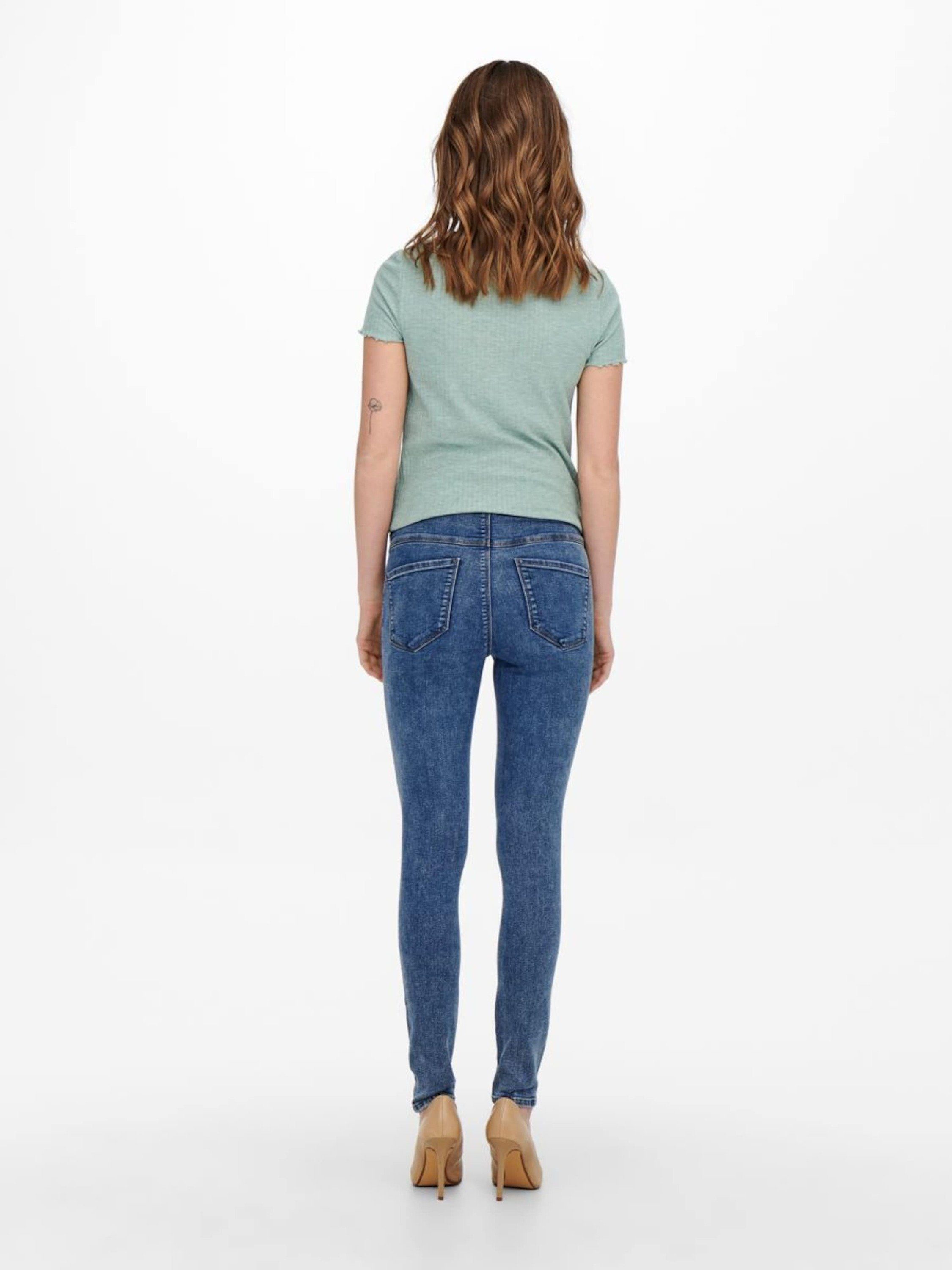 ONLY MATERNITY Jeansjeggings Rain (1-tlg) Plain/ohne Details