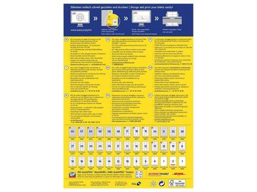 Avery Zweckform Etiketten Avery Zweckform Universaletiketten '3484' 105 x 37