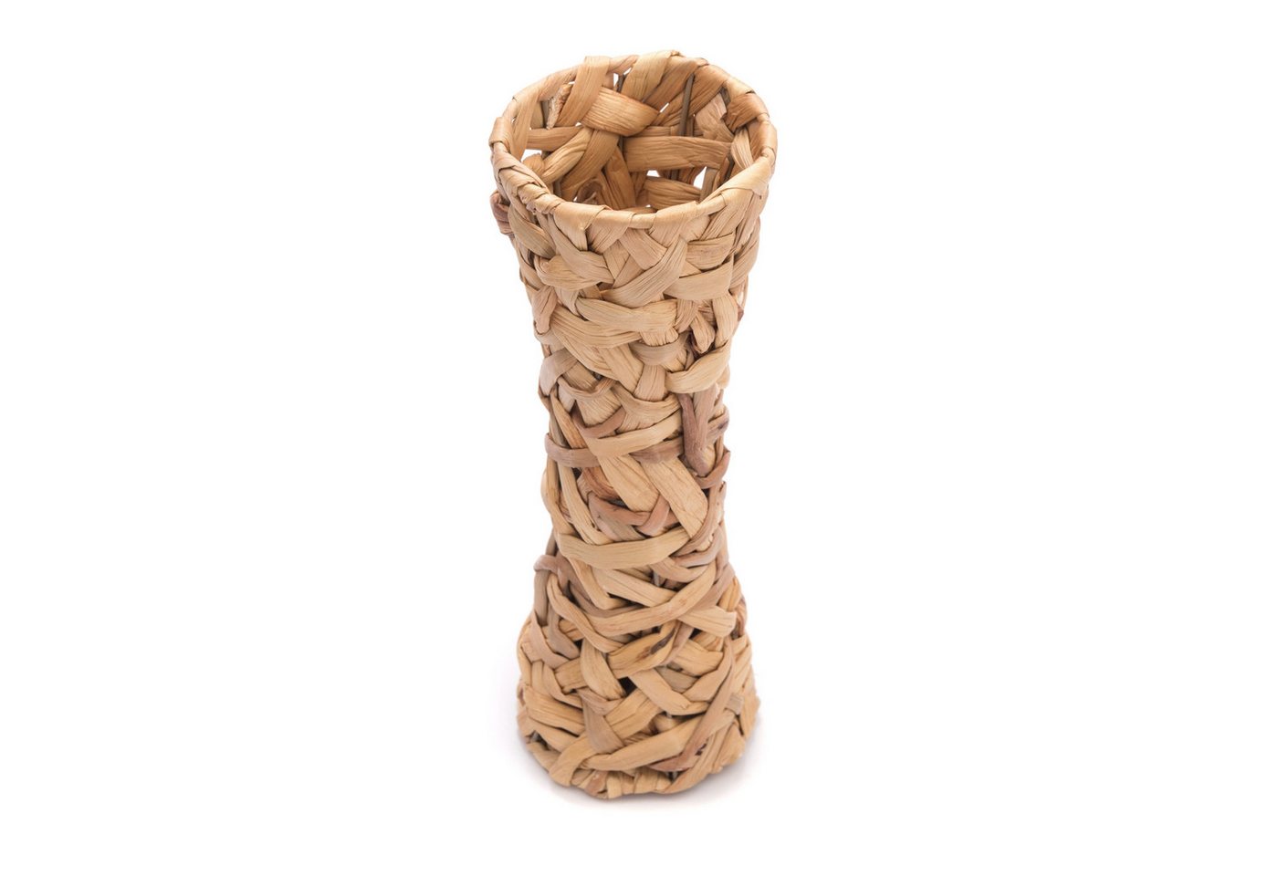 Thumbnail - CREEDWOOD Wasserhyazinthenvase NATUR DEKO VASE "MALIDA", Wasserhyazinthe, 40 cm, Geflochtene Vase