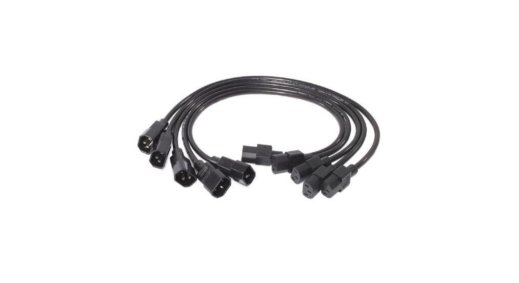 APC APC AP9890 Stromkabel-Set (5 Stck) Mehrfachsteckdose