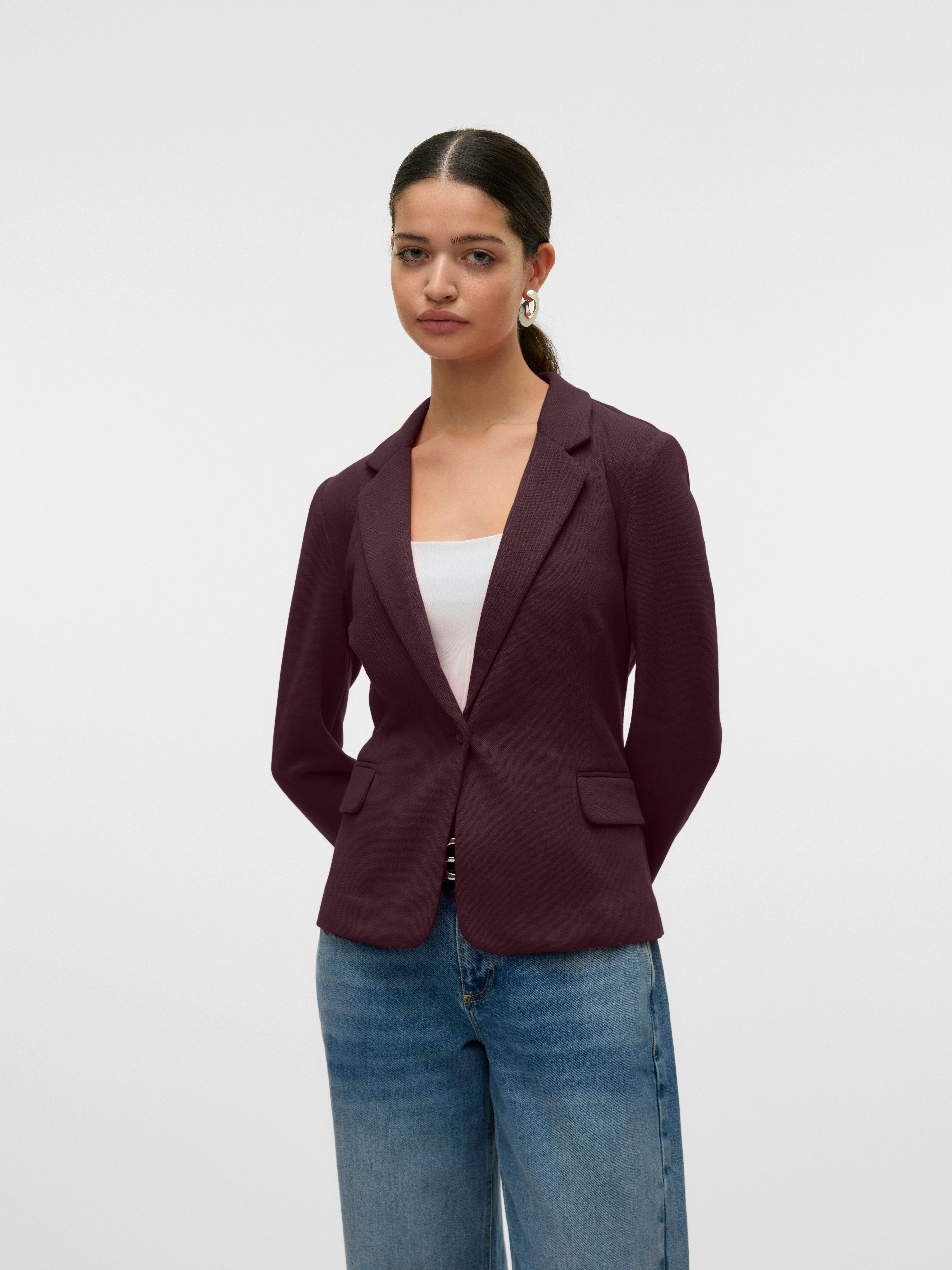 Vero Moda Jerseyblazer VMJULIA LS BLAZER JRS NOOS günstig online kaufen