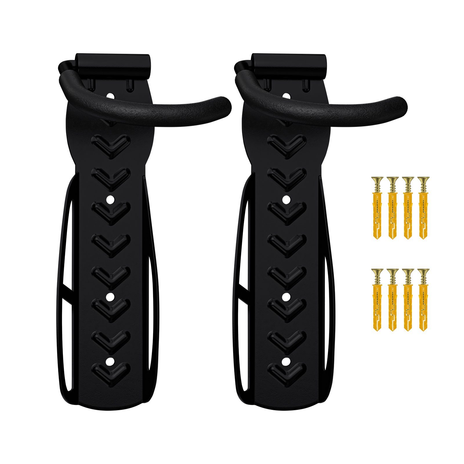 Fahrradhalter 2 x Wand Fahrradhalter - Stahl Fahrrad Wandhalterung - Fahrrad haken
