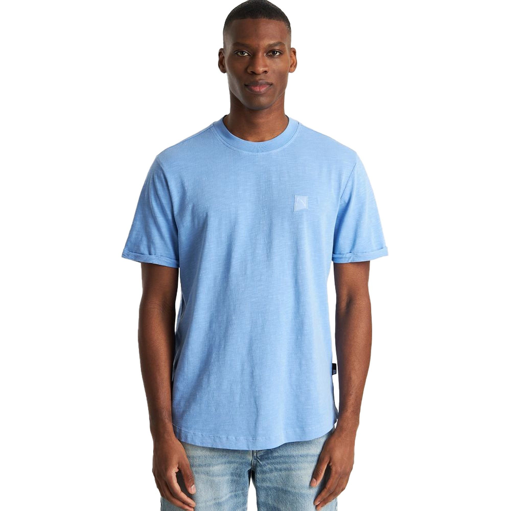 CHASIN' T-Shirt Brody Slub Tee, blau