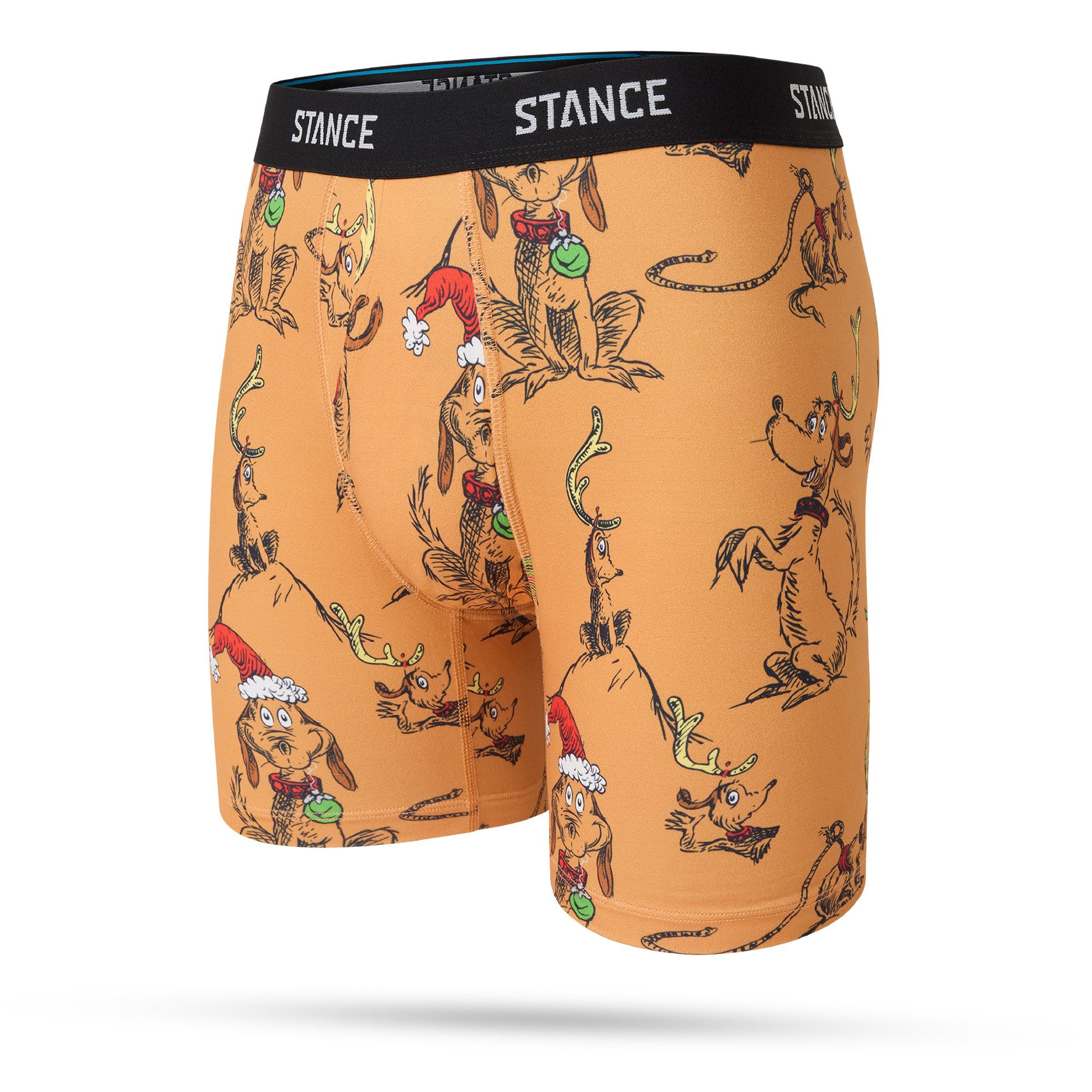 Stance Боксерские мужские трусы, боксерки GRINCH MAX BOXER BRIEF