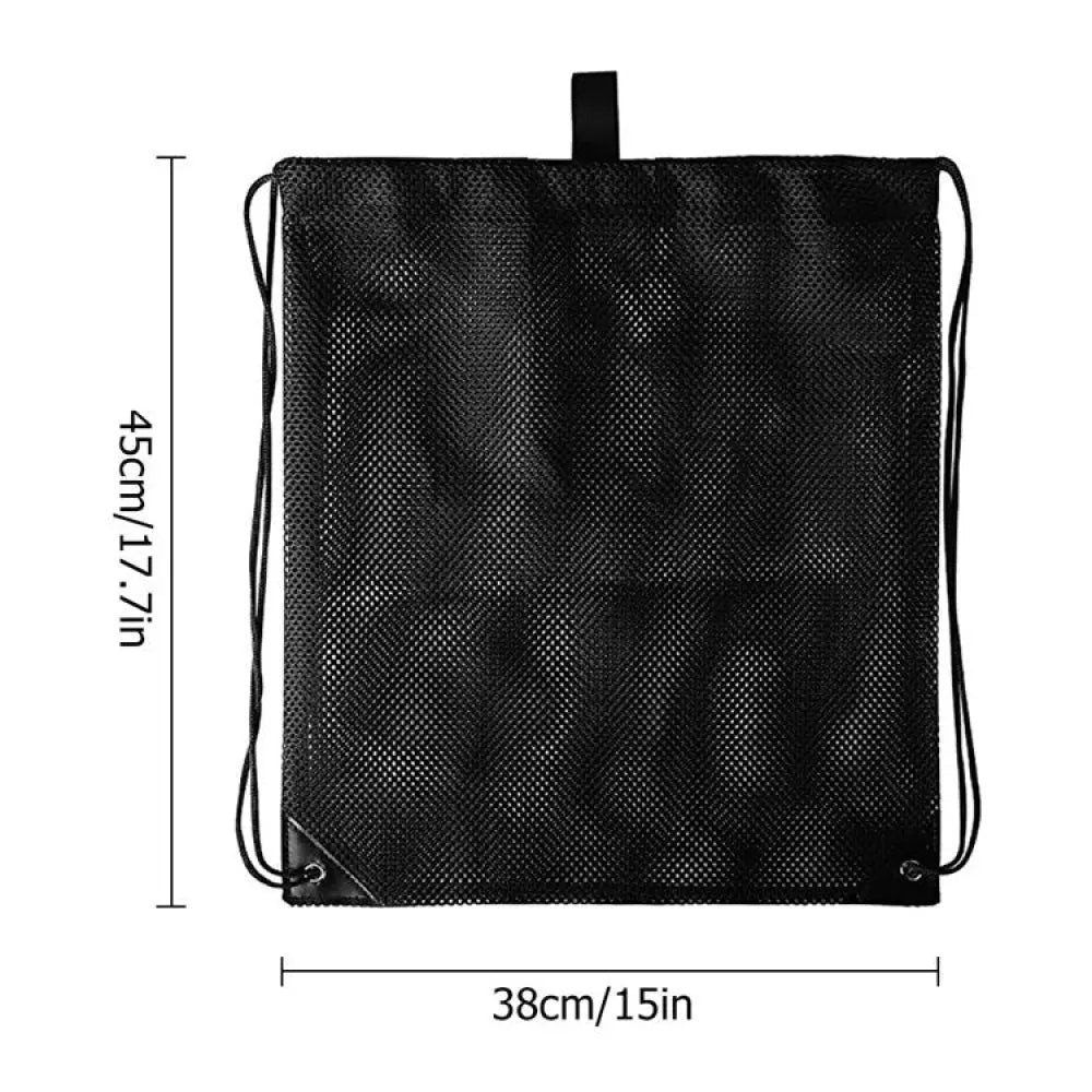 Sport-Knight® Sportrucksack Mesh Turnbeutel mit Kordelzug – Atmungsaktiv & Sportgeeignet