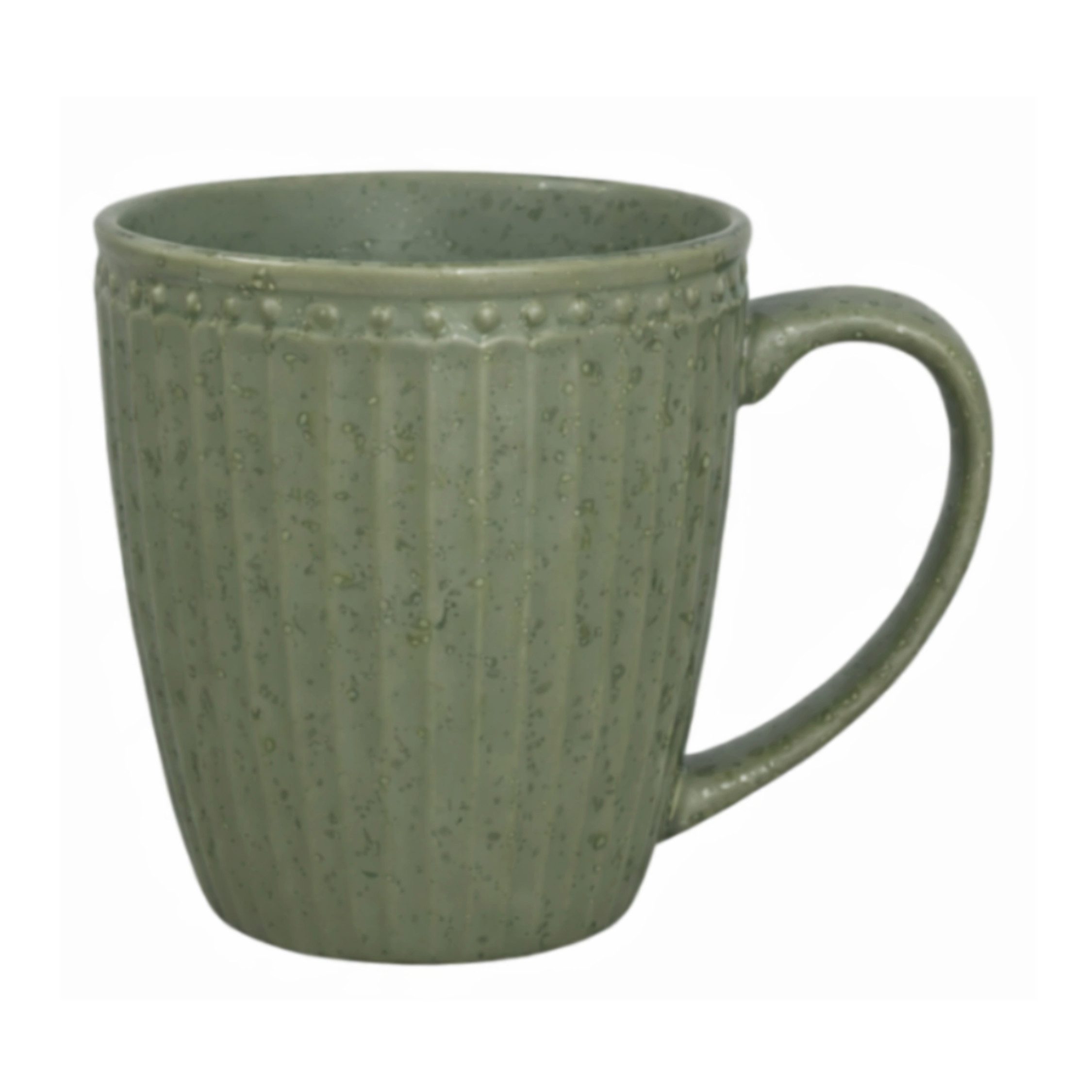 Greengate Tasse GreenGate Henkeltasse Alice Olivgrün