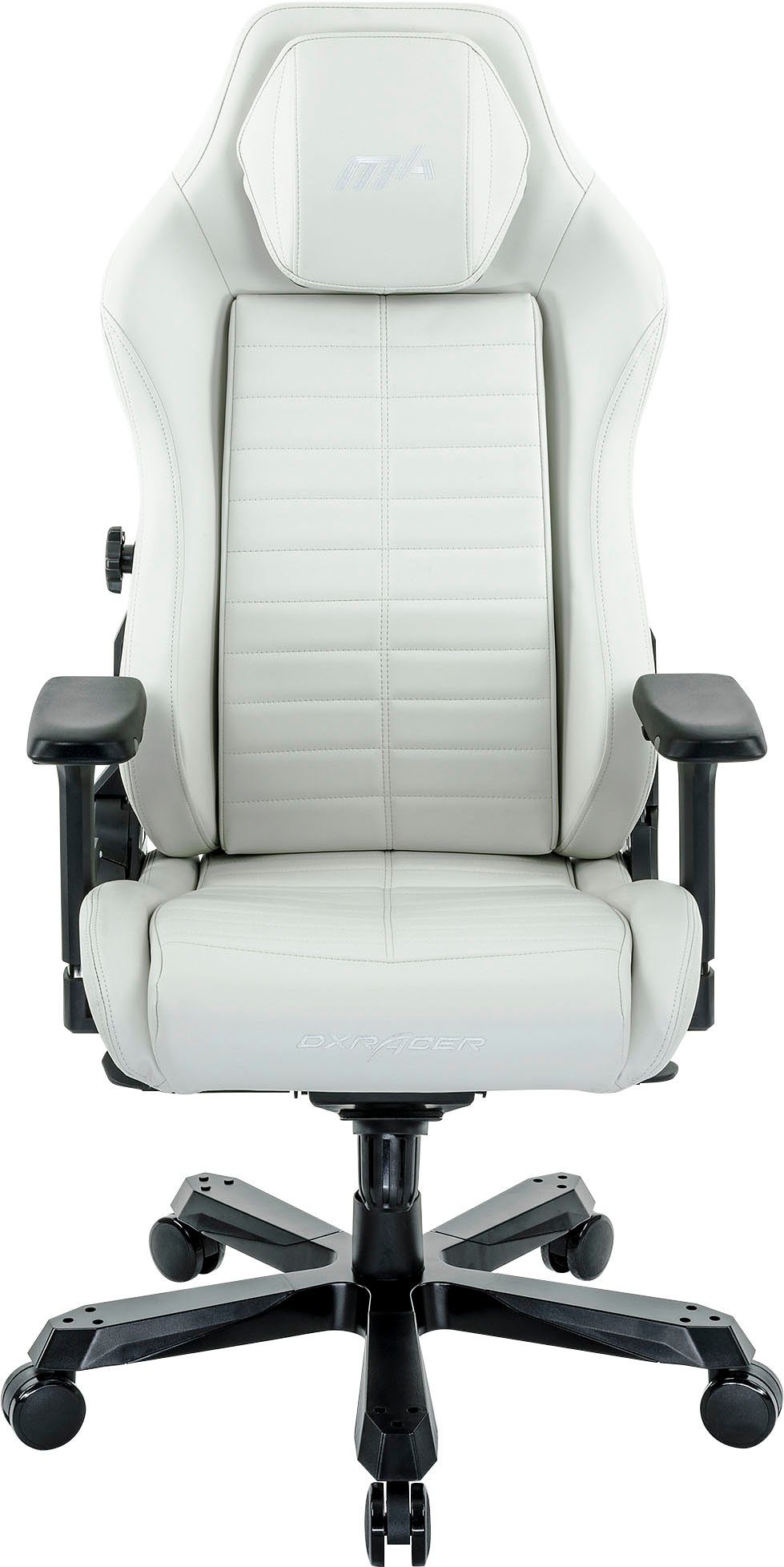 Master Gaming-Stuhl DXRacer PU Leather White