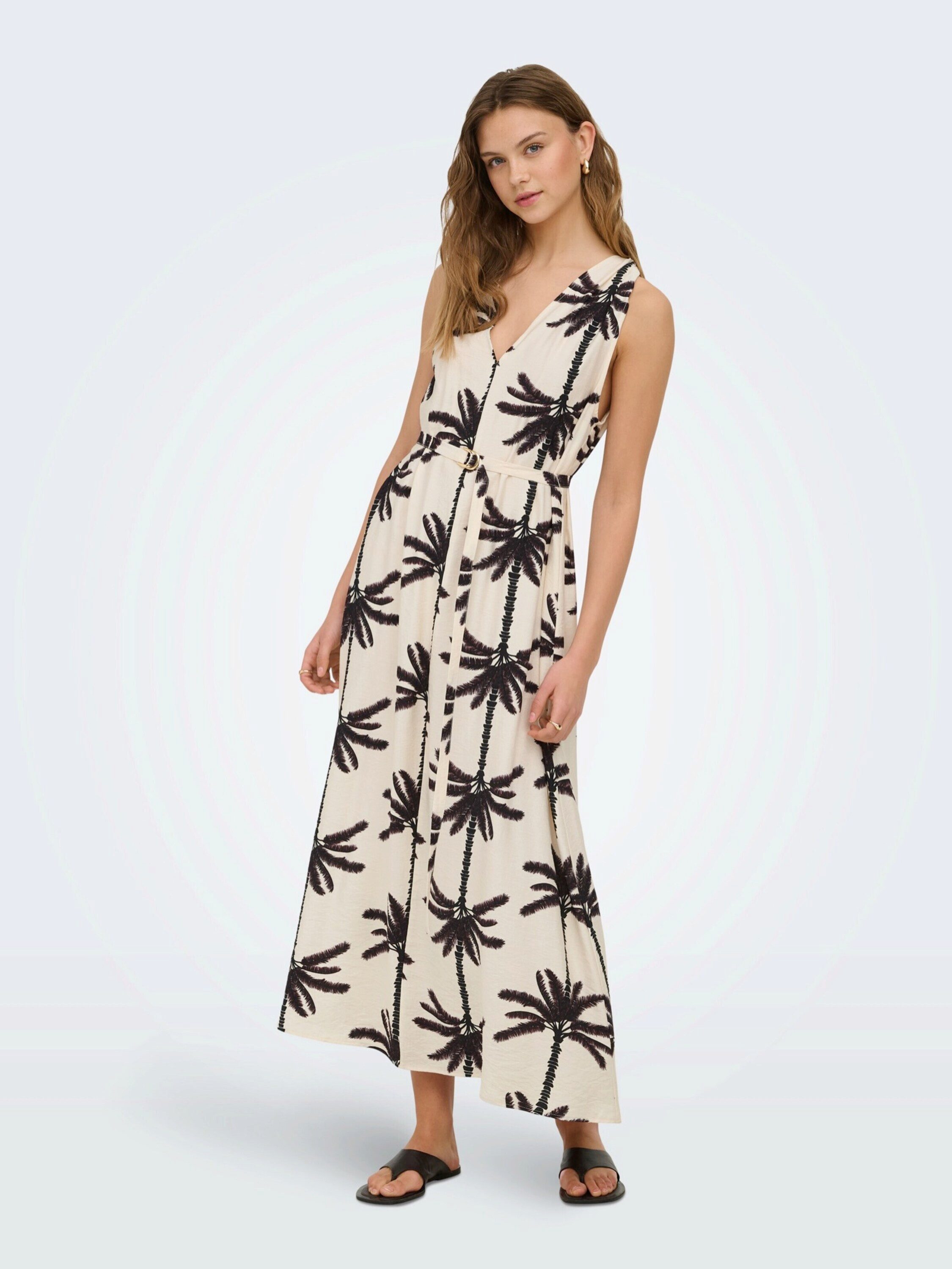 ONLY Sommerkleid ONLPalima (1-tlg) Drapiert/gerafft