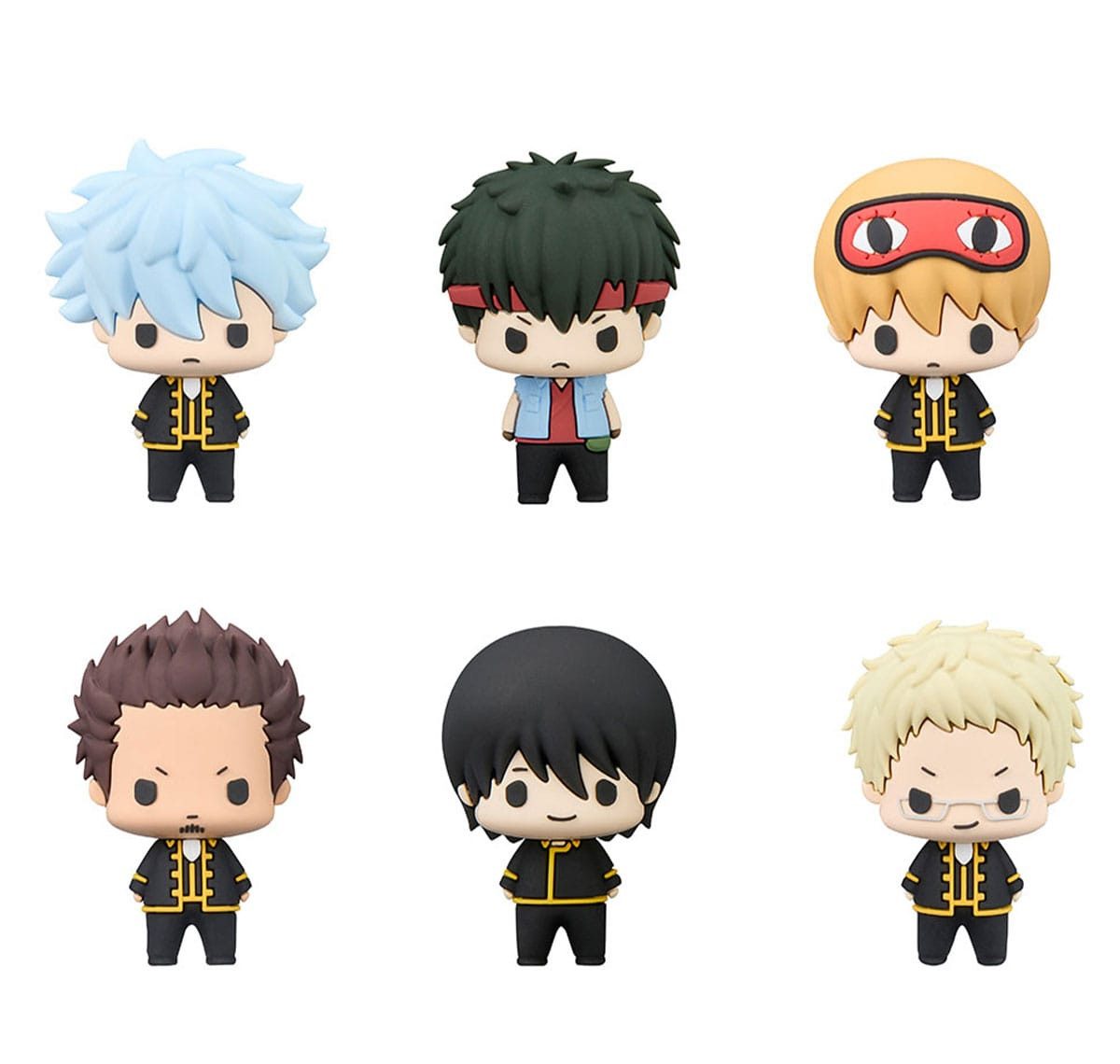 MegaHouse Merchandise-Figur Gintama Chokorin Mascot Series Sammelfiguren 6er-Pack Vol. 2 5 cm