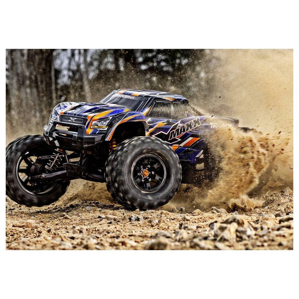 Traxxas RC-Auto X-Maxx Grün Brushless RC Modellauto Elektro Monstertruck Allradantrieb