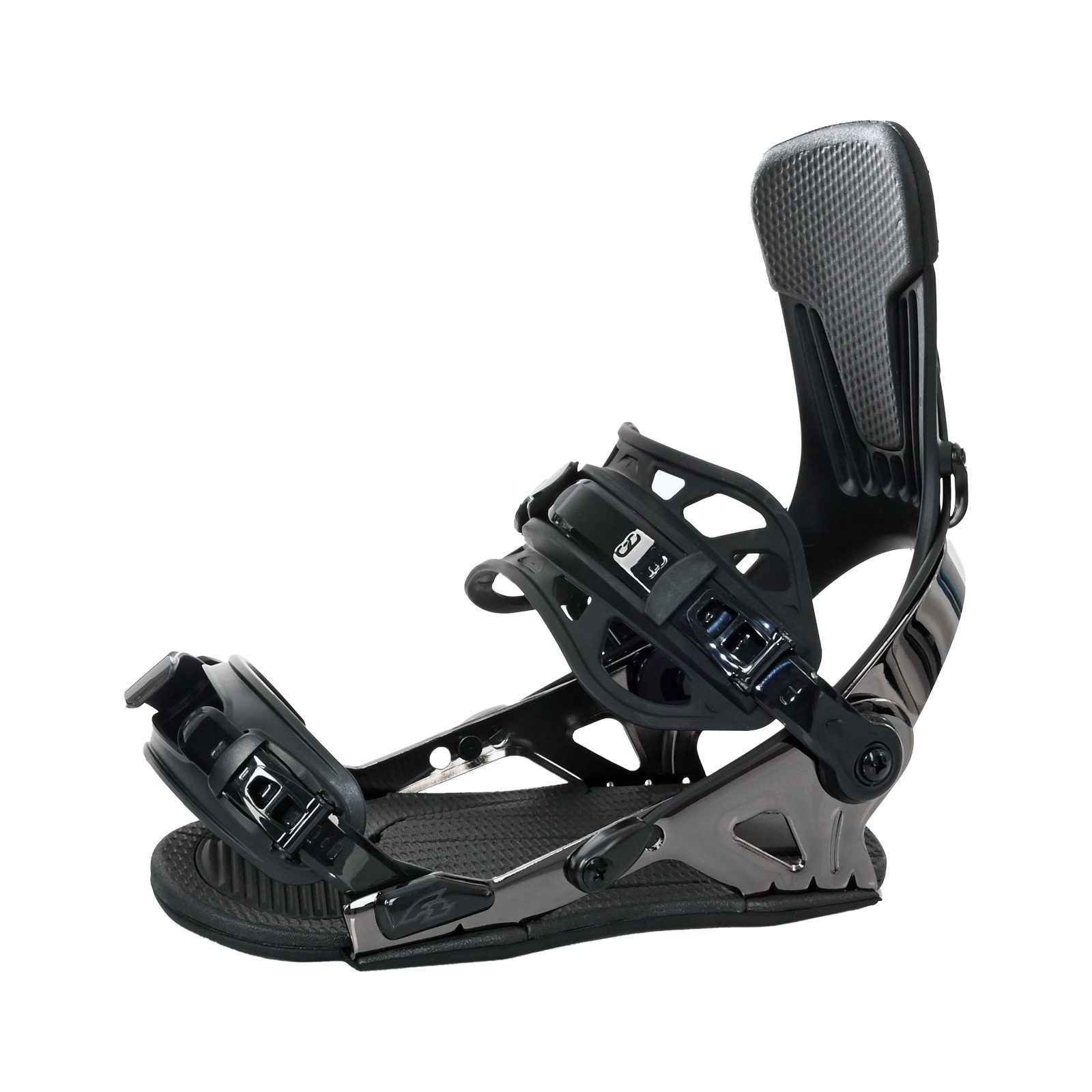 Snowboardbindung F2 Snowboard Soft Bindung Eliminator Carve Fastec XL Schwarz