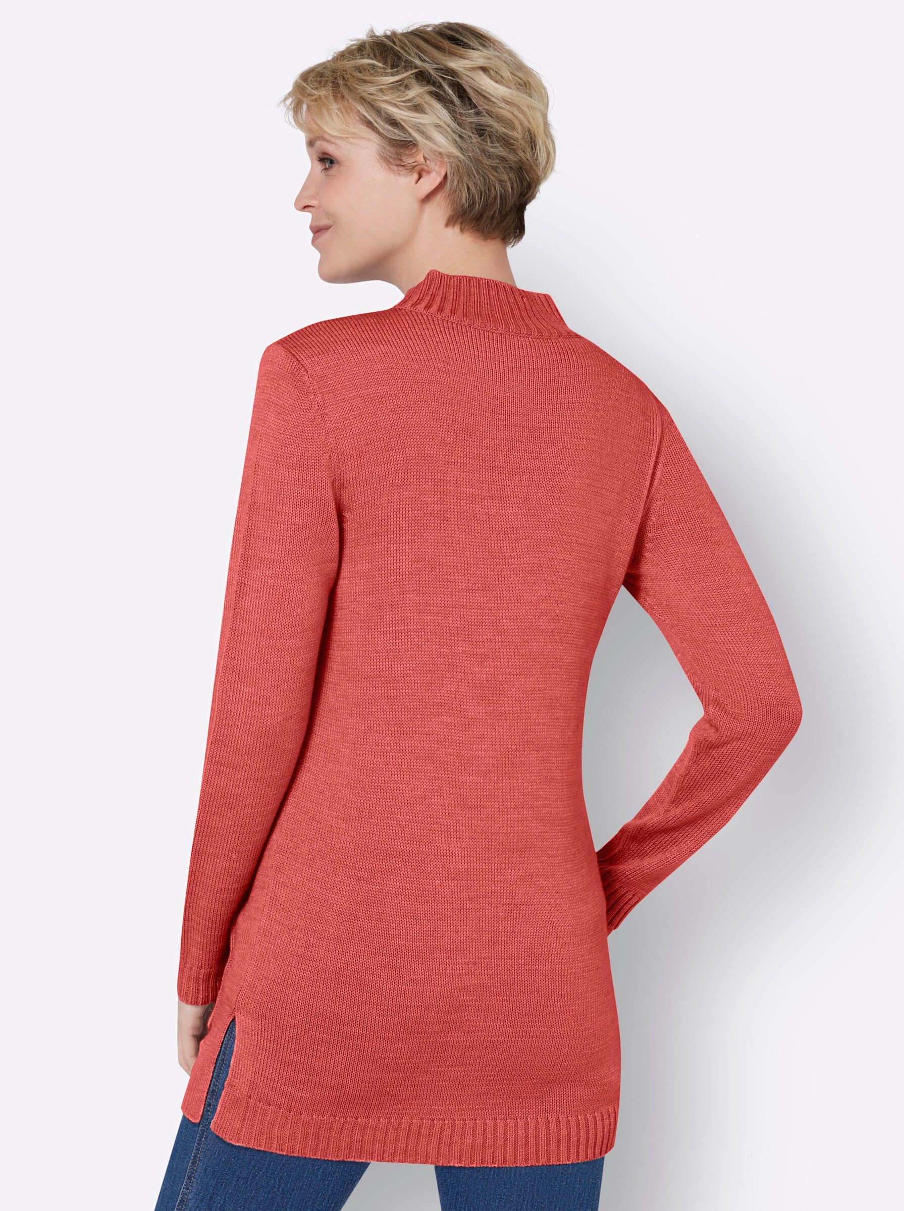 Sieh an! Strickpullover Longpullover günstig online kaufen