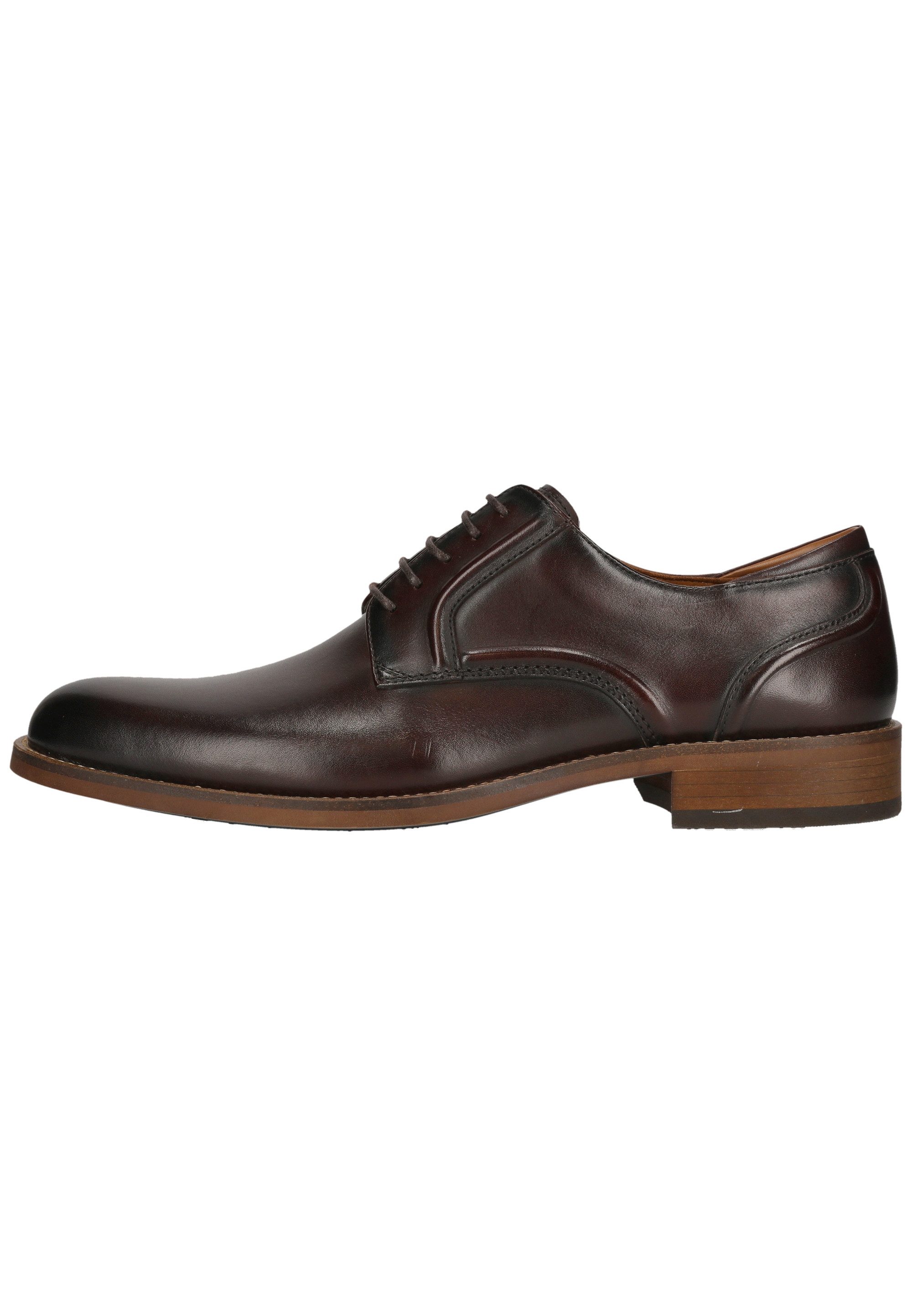 Clarks CraftRemi Lace Schnürschuh mit feiner Rippstruktur
