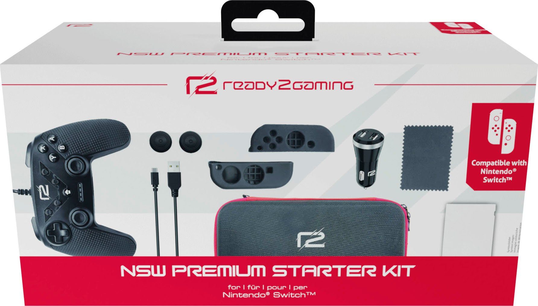 Nintendo-Controller Premium Switch Nintendo Kit Starter Ready2gaming