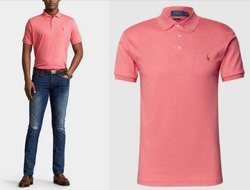 Ralph Lauren Poloshirt Polo Ralph Lauren Slim-Fit Polohemd Weiches Hemd T-Shirt Soft Shirt Po