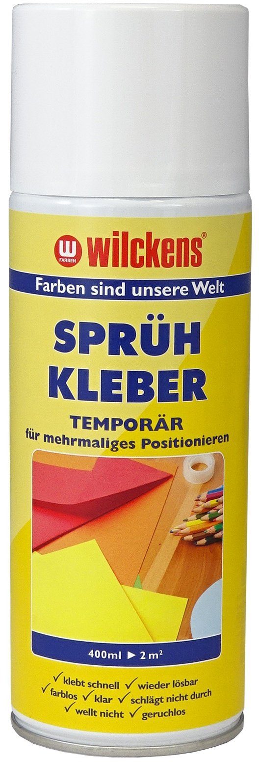 Wilckens Farben Sprühfarbe, Sprühkleber temporär Spray 400ml