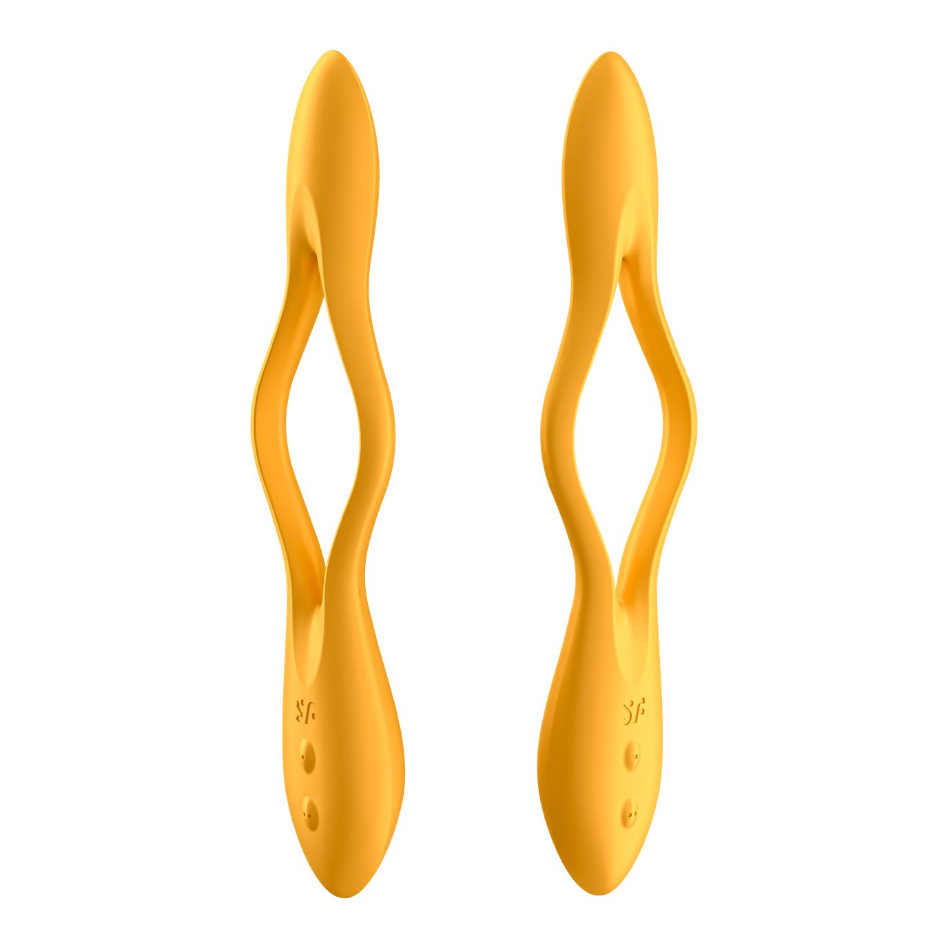 Satisfyer Klitoris-Stimulator Satisfyer wasserdicht gelb - Multifunktionen Joy' Vibrator (IPX7) 'Elastic
