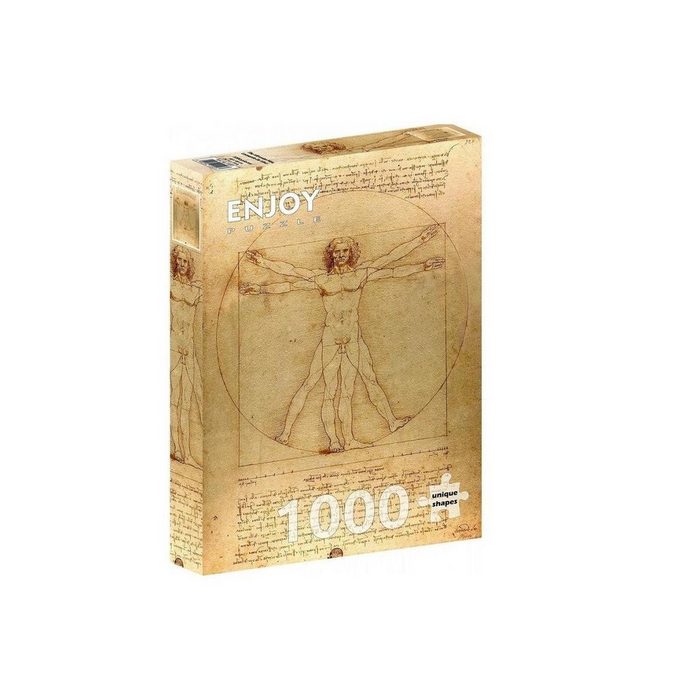 ENJOY Puzzle Puzzle ENJOY-1557 - The Vitruvian Man Puzzle 1000 Teile Puzzleteile