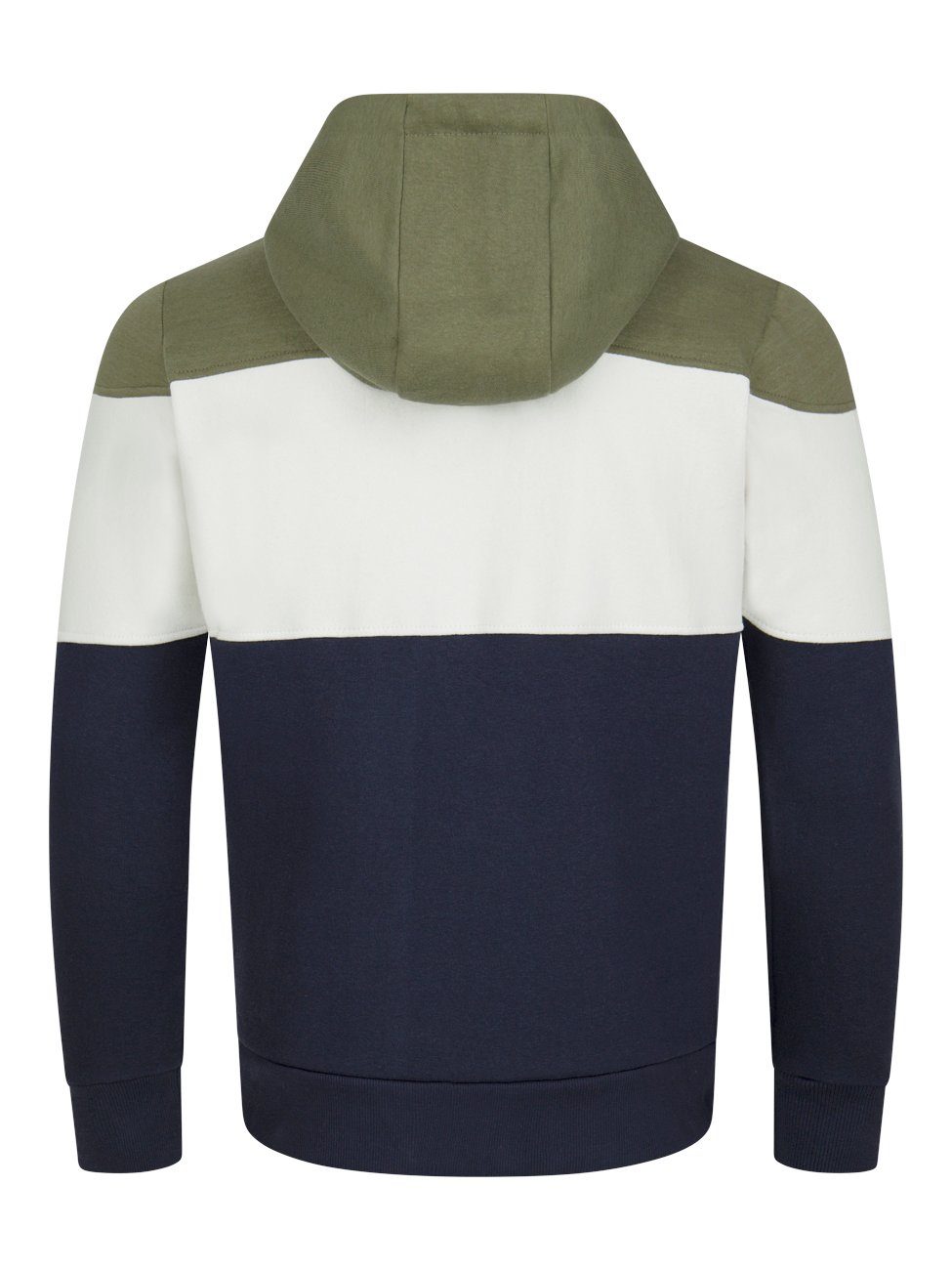 riverso Kapuzenpullover Herren Hoodie RIVRemo Regular Fit Longsleeve Colourblocking Sweatshirt mit Kängurutasche