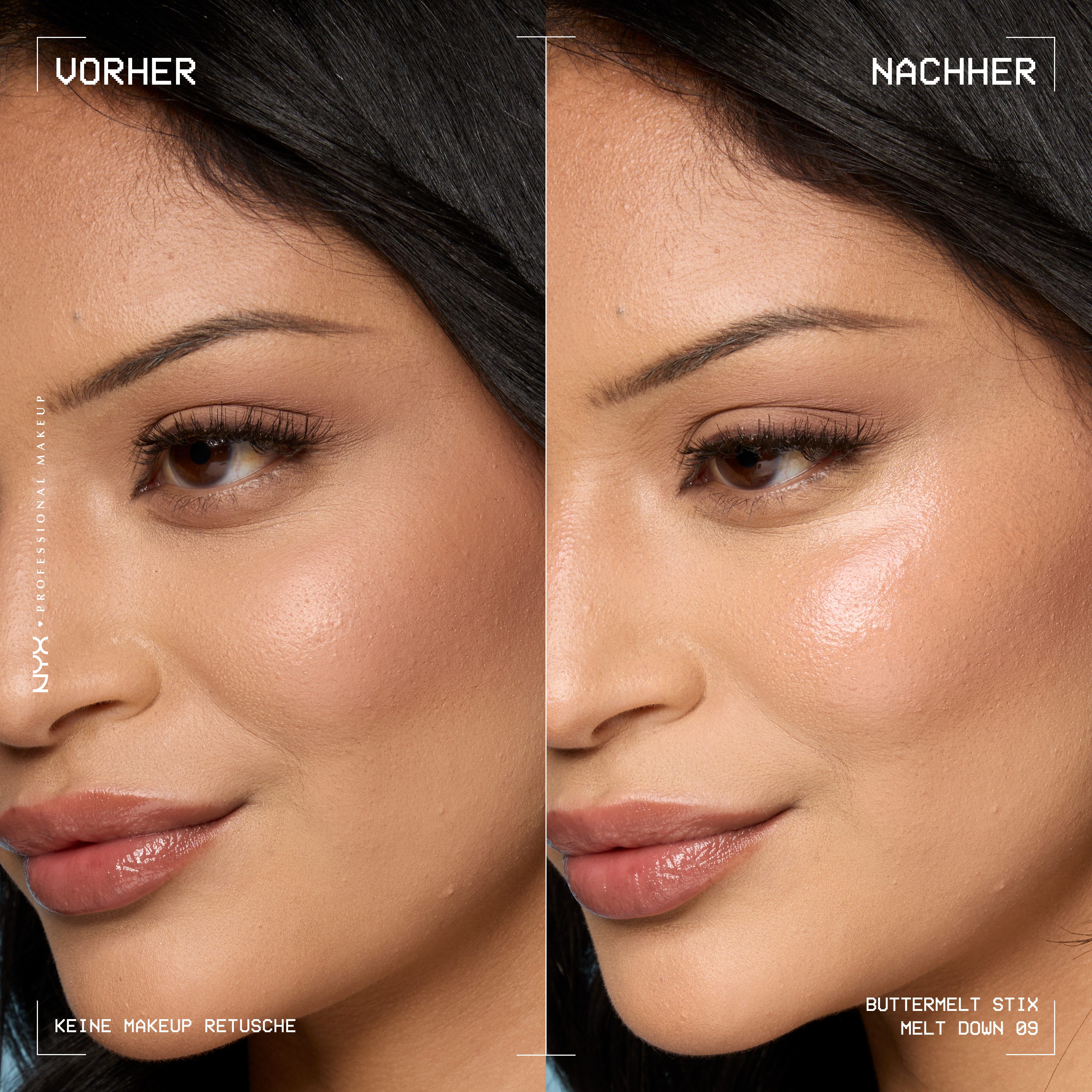 NYX PROFESSIONAL MAKEUP Highlighter BUTTERMELT STIX GLOW BOOSTING HIGHLIGHTER STICK, mit Cupuaçu- und Kokosnussbutter, für einen ultimativen Glow – Bild 5 von 5