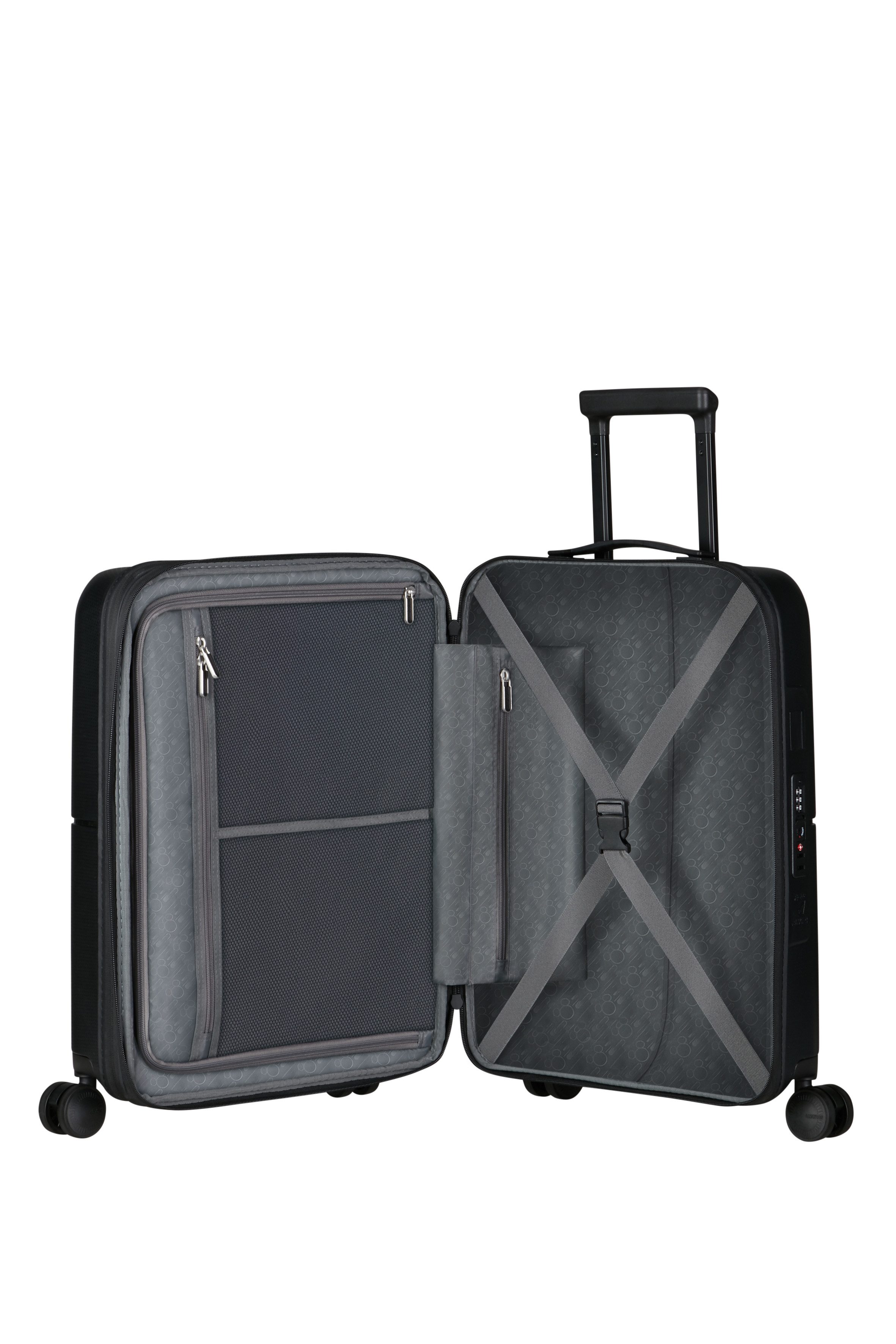 American Tourister® Hartschalen-Trolley DASHPOP DISNEY, verschiedene Motive, 4 Rollen, Volumenerweiterung Reisekoffer Reisegepäck