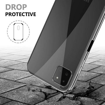 Cadorabo Handyhülle Samsung Galaxy A22 5G Samsung Galaxy A22 5G, Flexible Case Handy Schutzhülle - Hülle - Back Cover 360° Grad