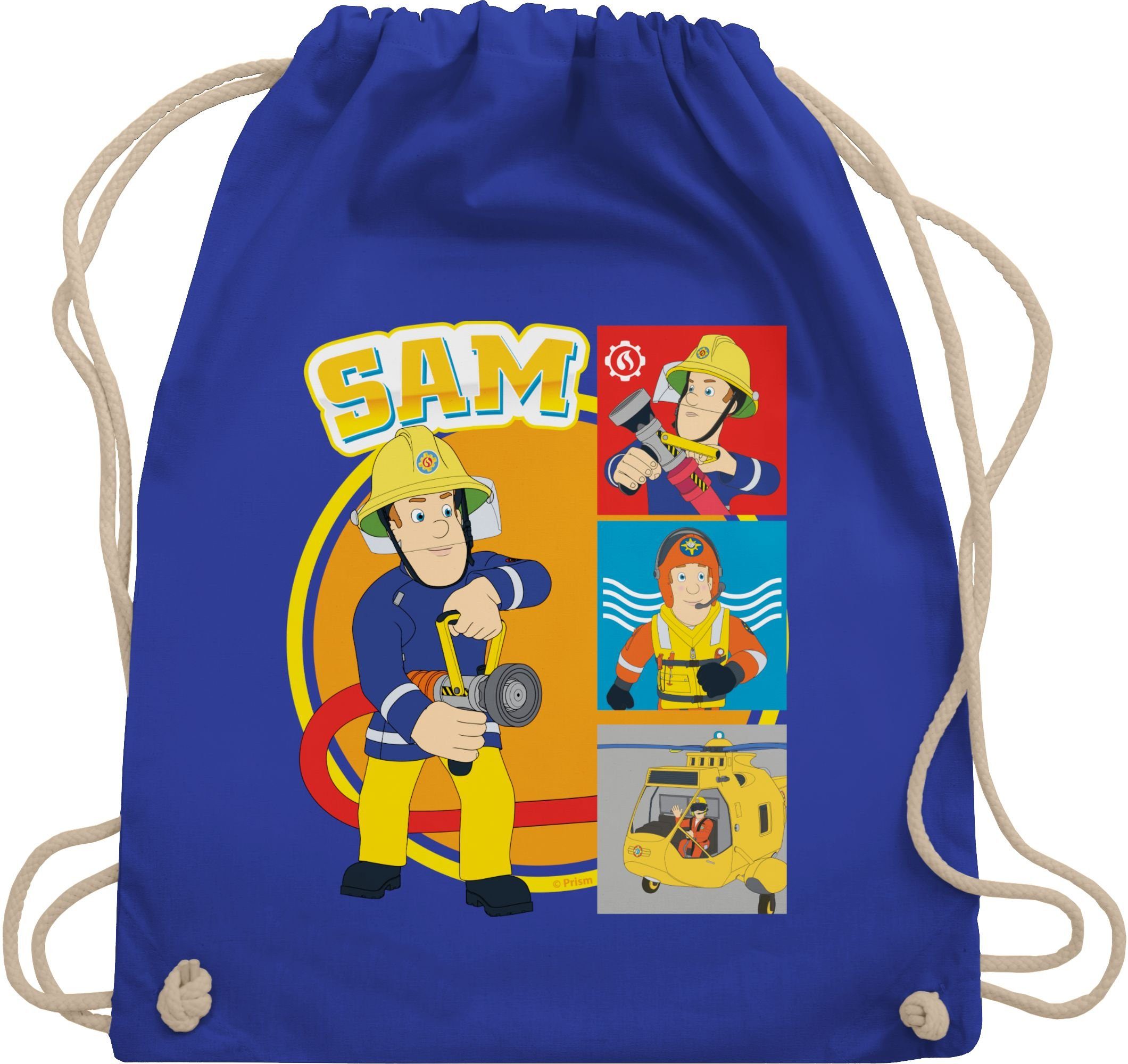 Shirtracer Turnbeutel Sam, Feuerwehrmann Sam Tasche