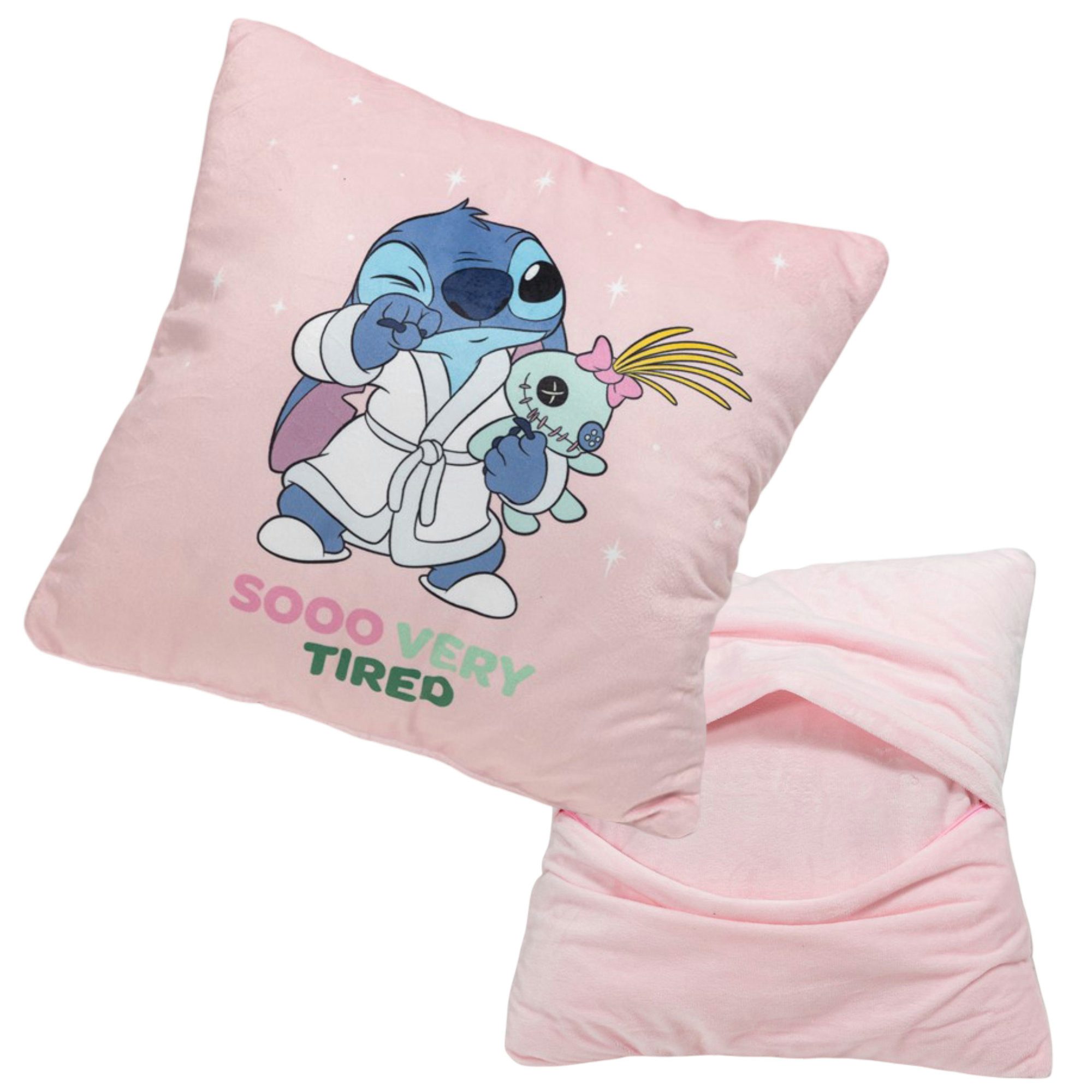 Disney Dekokissen Disney Lilo und Stitch Kissen Dekokissen Cushion 35x35x6 cm