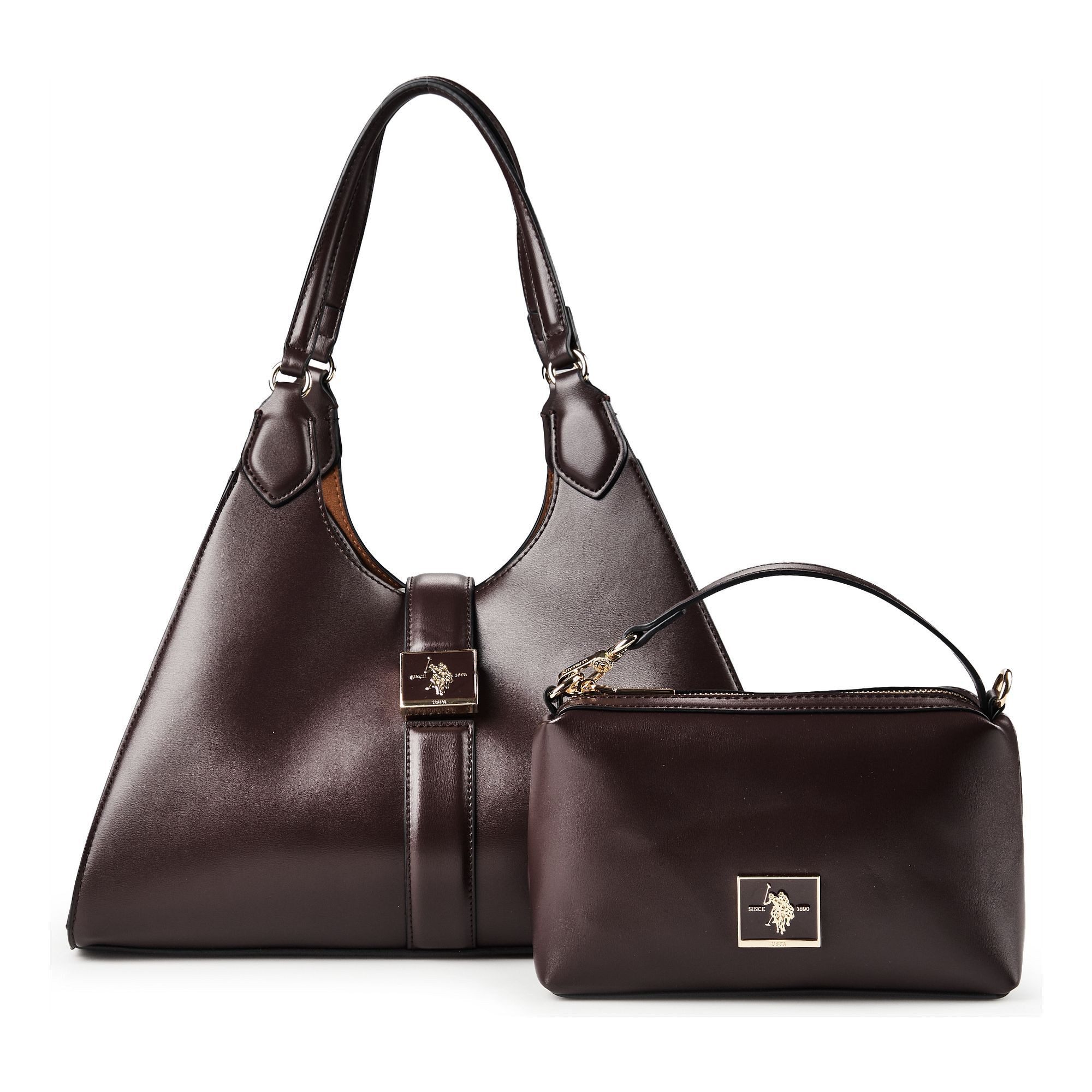 U.S. Polo Assn. Schultertasche Margaret, Polyurethan