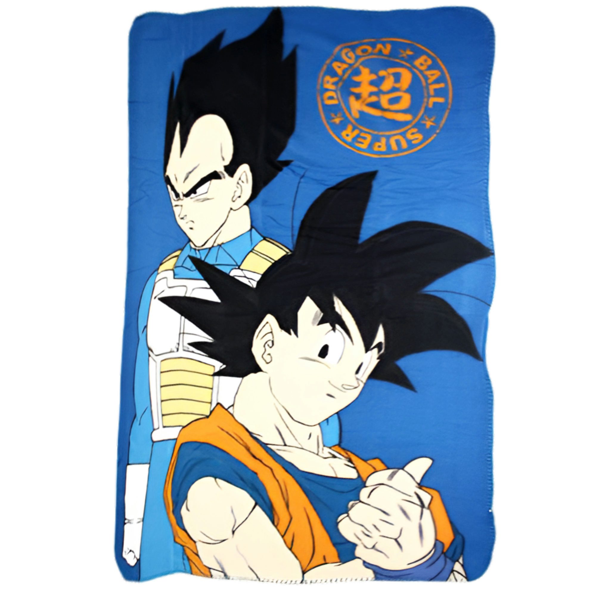 Wohndecke Dragon Ball Goku Fleece Wohndecke warme Kuscheldecke 100x140 cm, Dragon Ball