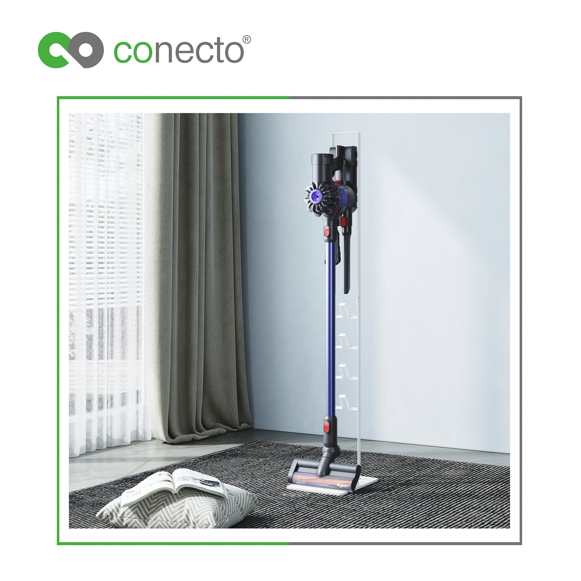 conecto Halterung conecto® Staubsaugerständer für Dyson® Staubsauger – Bild 5 von 5