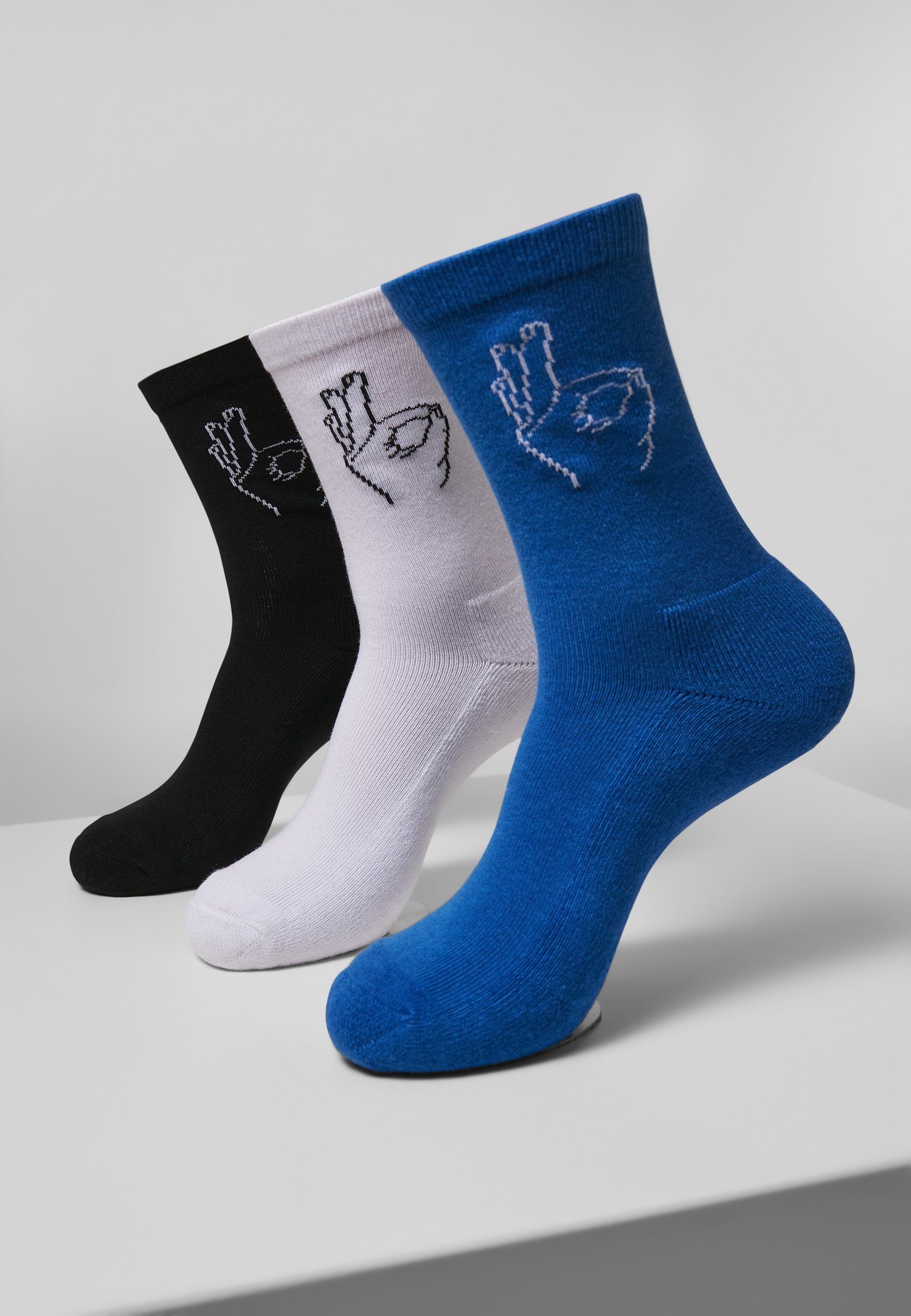 URBAN CLASSICS Freizeitsocken Accessoires Salty Socks 3-Pack (1-Paar)