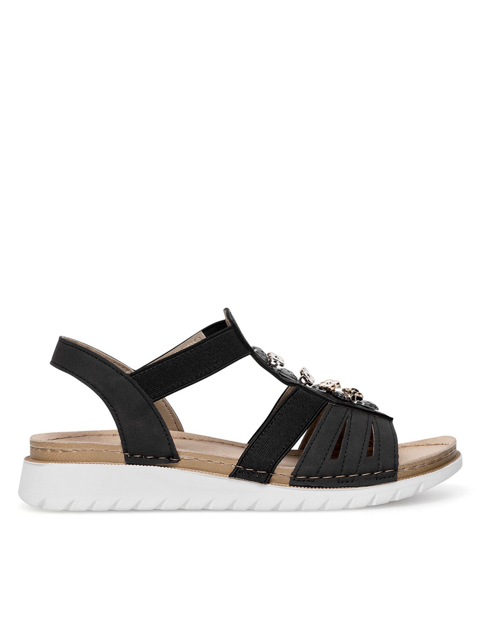 INBLU Inblu Sandalen Damen CNARO100 Schwarz Sandale