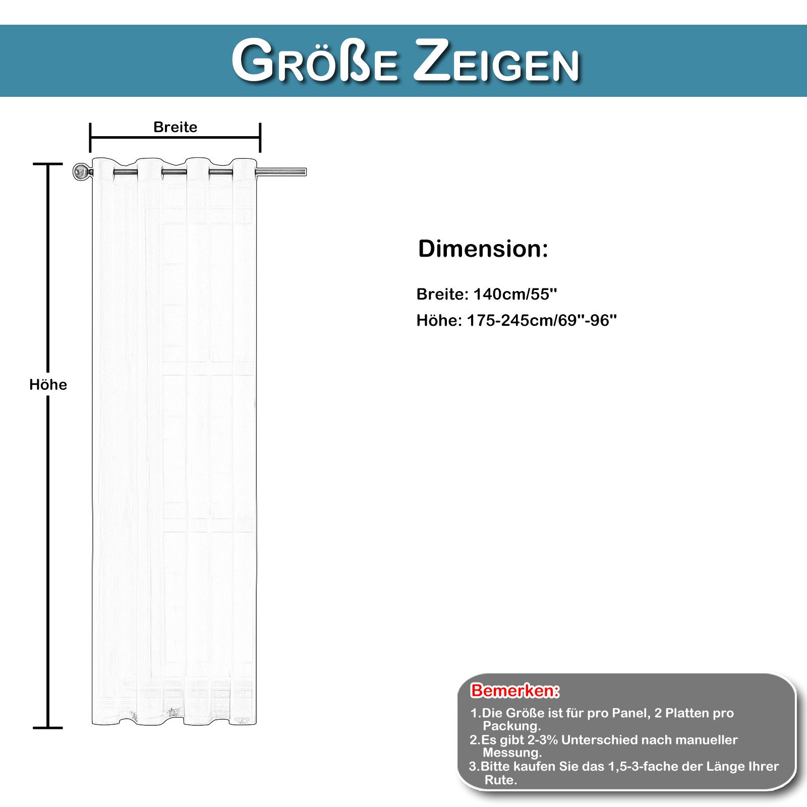 Lapalife Gardine Gardinen Voile mit Muster Blätterdrucken 2er Set, Vorhänge mit Ösen, Mit hochwertigen silbernen Ösen, für Zuhause Schlafzimmer