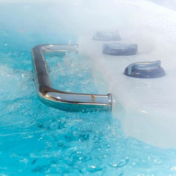 Canadian Spa GmbH Whirlpool St. Lawrence 6m Swim Spa, 594 cm x 228 cm, für 7 Personen, Inkl. UV & Ozon